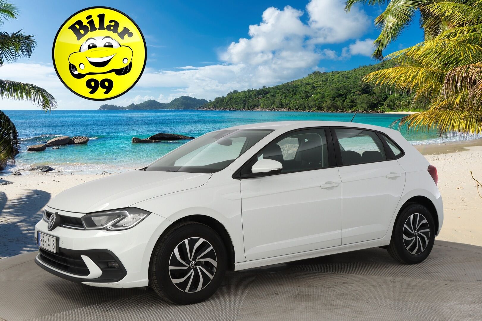 Volkswagen Polo 2021 Style 1,0 TSI 70 kW DSG-automaatti*Peruutuskamera / Adaptiivinen vakionopeudensäädin / Digimittaristo* - *Suomi-auto / Navigaattori / LED-ajovalot*