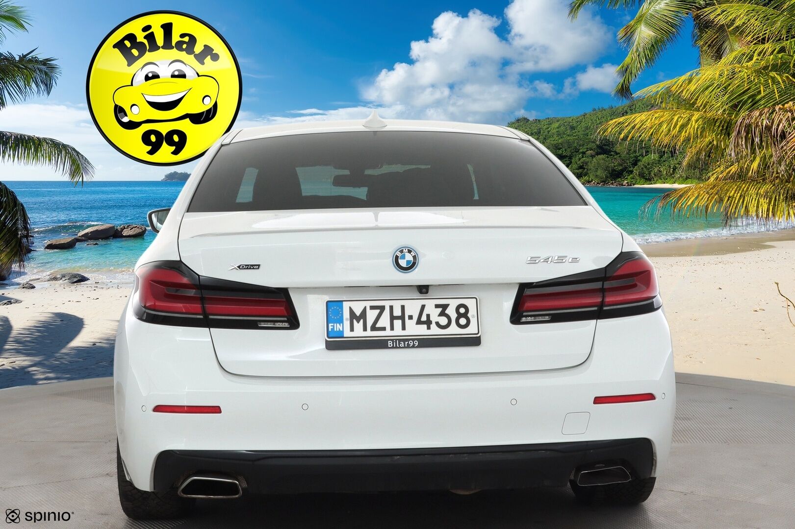 BMW 545 2022 G30 Sedan 545e xDrive A Charged Edition * P.kamera / Koukku / Navi / LED / Digimittaristo / Ratinlämmitin * - Suomi-auto / Akku kuntotarkastettu SoH 88,9% / Kahdet renkaat aluvanteilla / Merkkihuollettu - HULLUT AVAJAISHULINAT KORKOTARJOUS 3,29 %