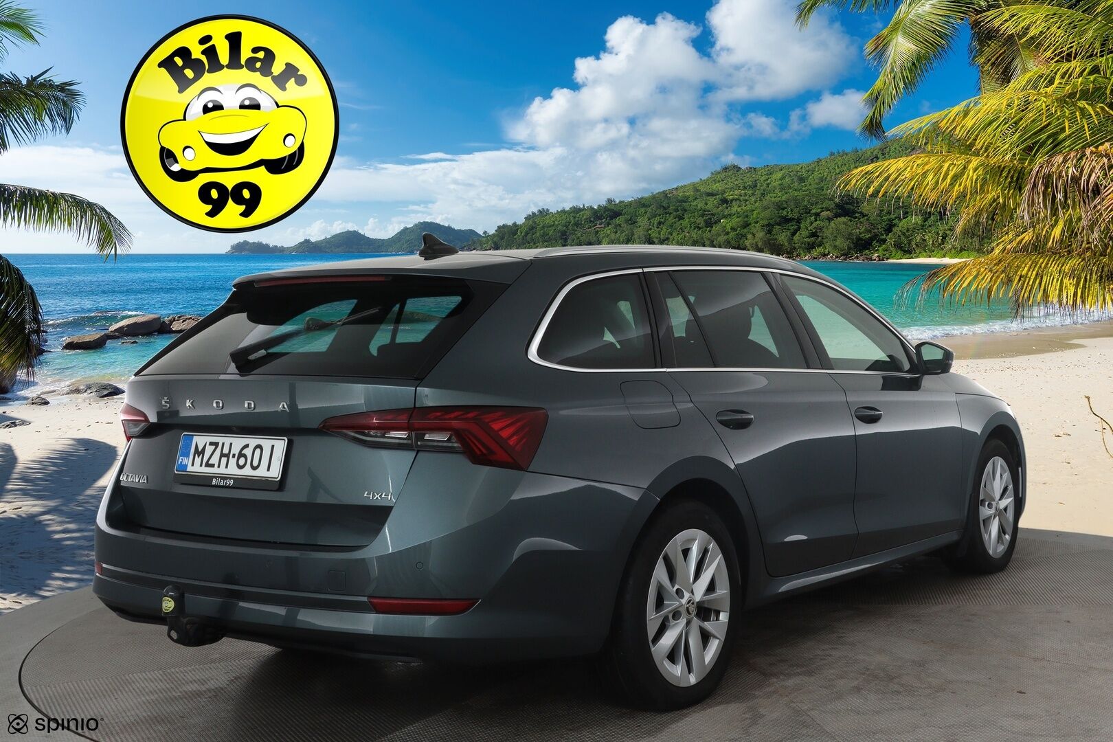 Skoda Octavia 2022 Combi 2.0 TSI 190 4x4 Style DSG *Webasto / Adapt.vakkari / Matrix LED / Koukku / Digimittaristo / Hierovat sporttipenkit / P.kamera* - 1-om. Suomi-auto / Merkkihuollettu / 