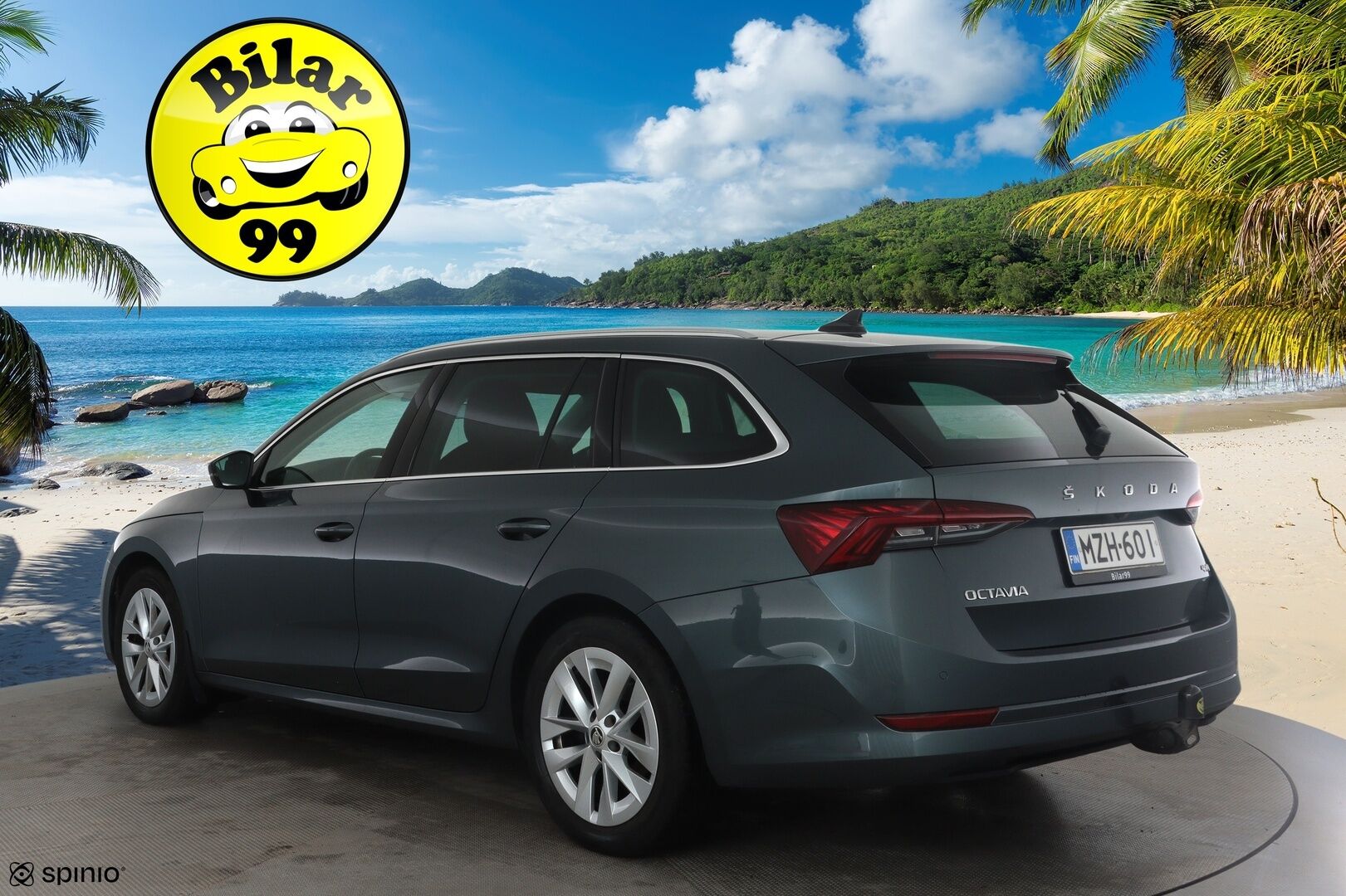 Skoda Octavia 2022 Combi 2.0 TSI 190 4x4 Style DSG *Webasto / Adapt.vakkari / Matrix LED / Koukku / Digimittaristo / Hierovat sporttipenkit / P.kamera* - 1-om. Suomi-auto / Merkkihuollettu / 