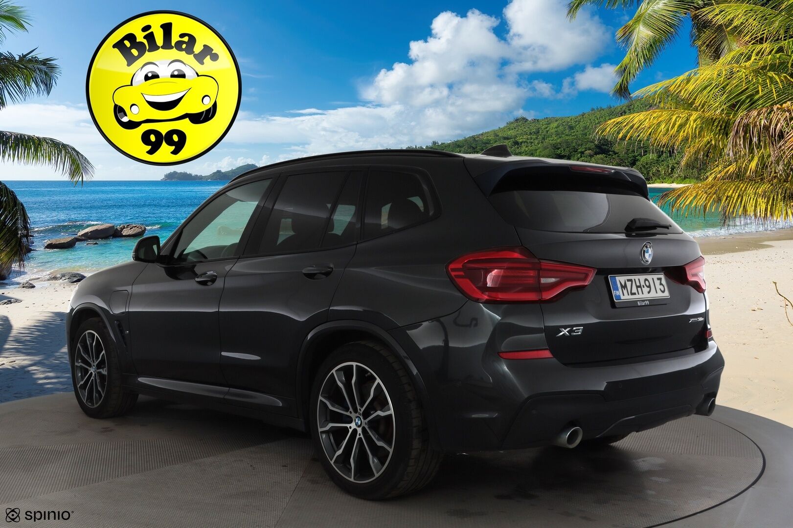 BMW X3 2020 G01 xDrive 30e A Charged Edition M Sport * ACC / HUD / H&K / Panorama / Comfort Access / Adapt.LED / Koukku / Navi / 360° * - Akku kuntotarkastettu SoH 94,9% / Ilmastoidut nahat / Muistipenkki / Kahdet renkaat aluvanteilla / Merkkihuollettu / Hyvät varusteet! - Osta nyt, maksa vasta ensi vuonna