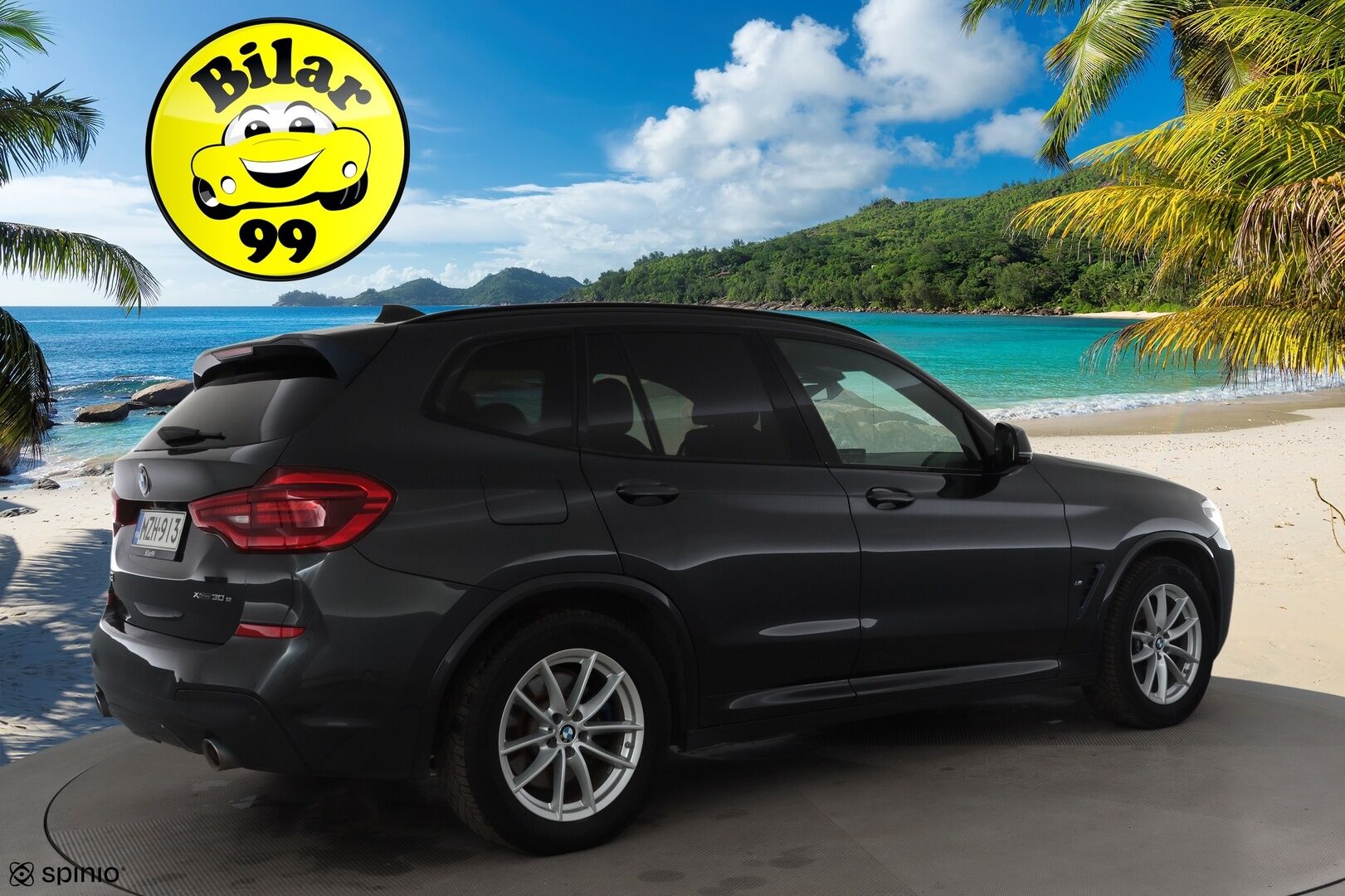 BMW X3 2020 G01 xDrive 30e A Charged Edition M Sport * ACC / HUD / H&K / Panorama / Comfort Access / Adapt.LED / Koukku / Navi / 360° * - Akku kuntotarkastettu SoH 94,9% / Ilmastoidut nahat / Muistipenkki / Kahdet renkaat aluvanteilla / Merkkihuollettu / Hyvät varusteet! - Osta nyt, maksa vasta ensi vuonna