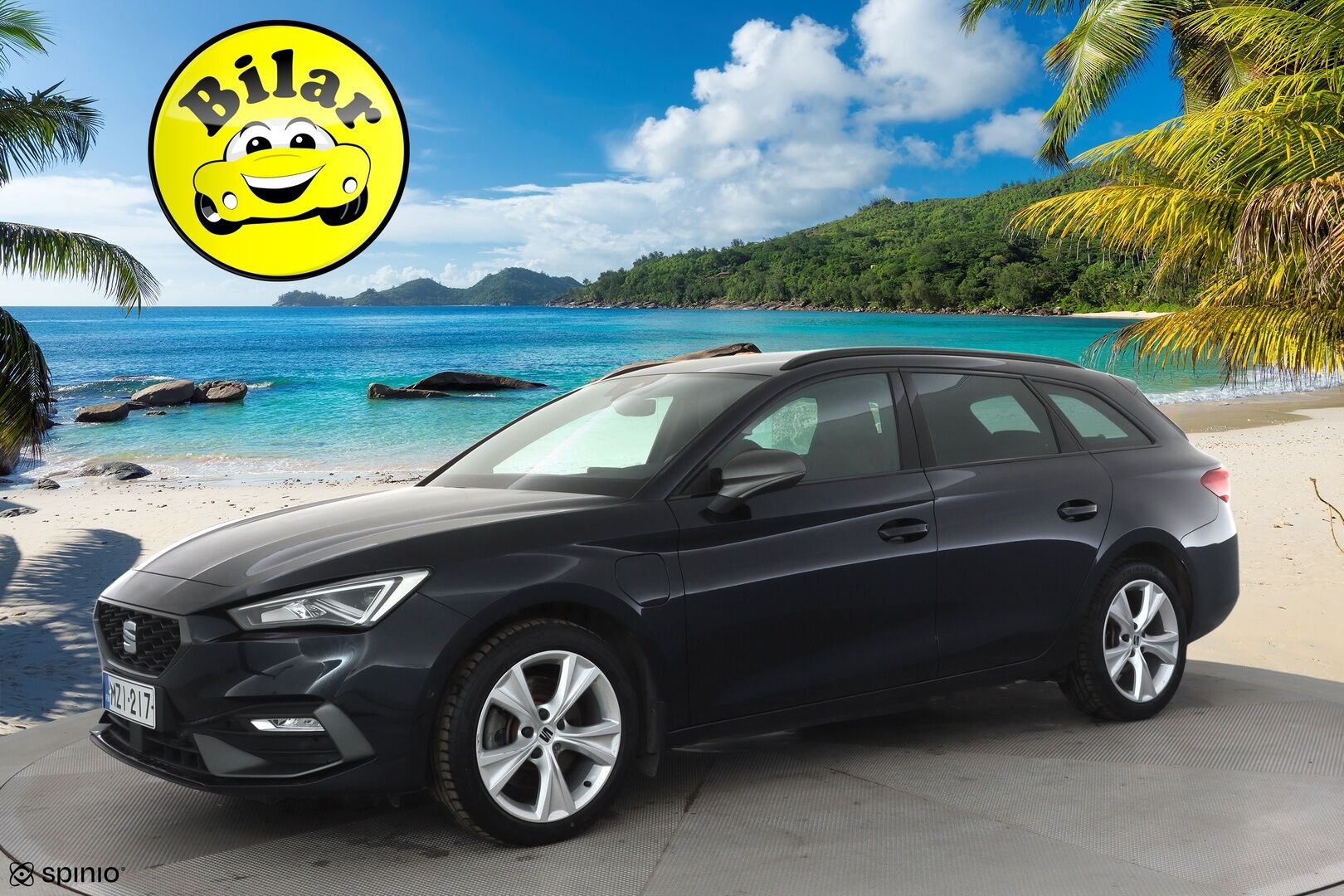 Seat Leon Sportstourer 2022 1,4 PHEV 204 eHybrid Xcellence DSG - | ACC | P.kamera | Ambient | Digimittaristo | Puolinahat | Lane assist | Side assist | LED | Sähk. takaluukku | Navi | Apple & Android | 