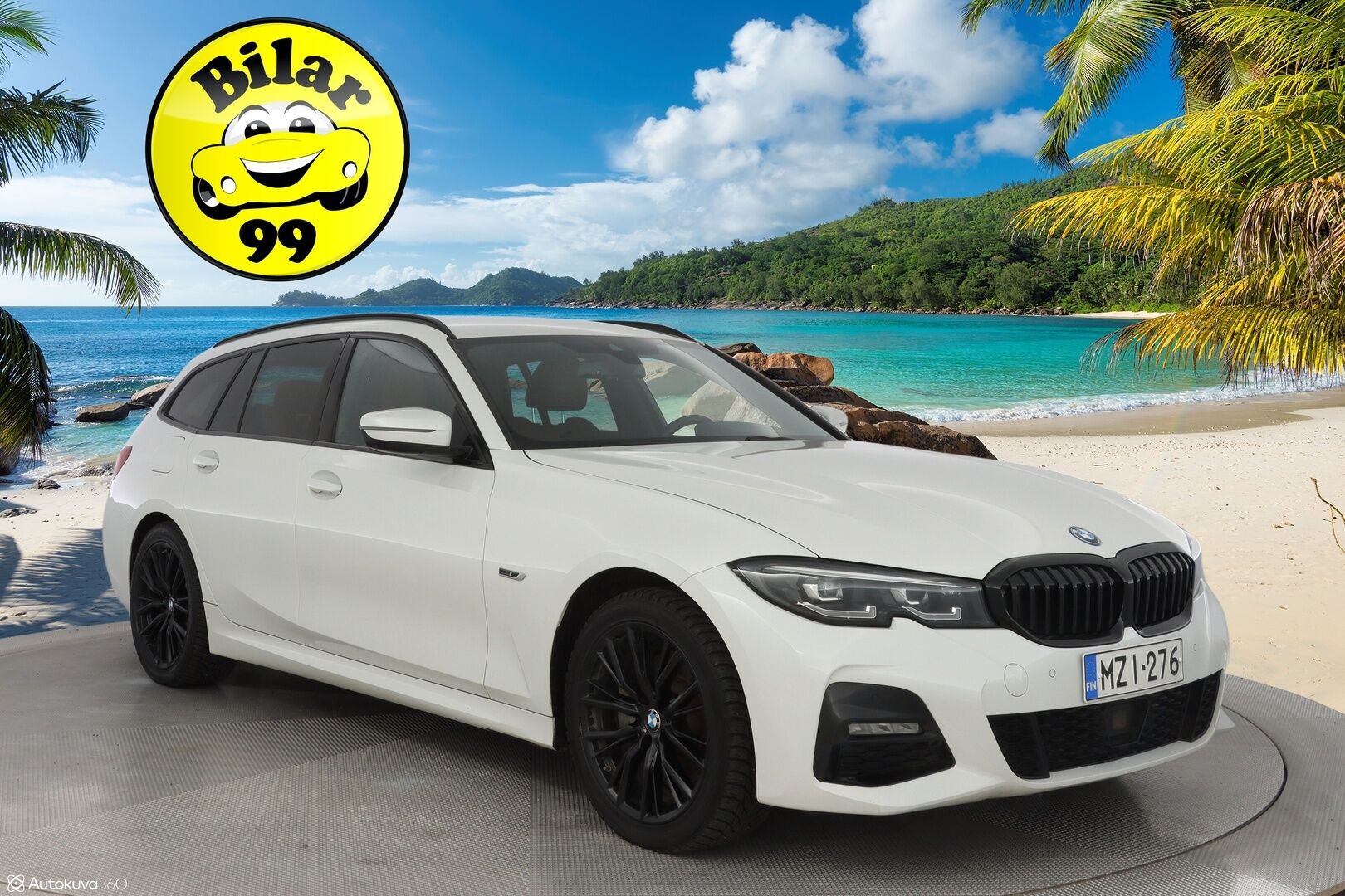 BMW 320 2022 G21 Touring 320e xDrive A Charged Edition M Sport - Edullisesti M-Sport! / 1.Om Suomi-auto / Adapt.Vakkari / Muistipenkki / Vetokoukku / Punaiset Sporttinahat / Comfort Access