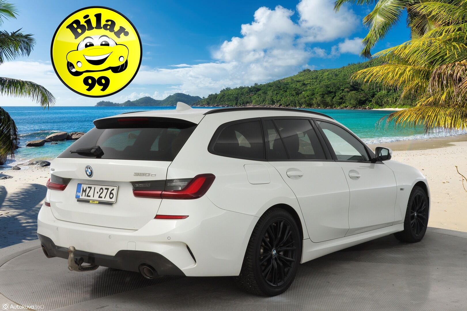 BMW 320 2022 G21 Touring 320e xDrive A Charged Edition M Sport - Edullisesti M-Sport! / 1.Om Suomi-auto / Adapt.Vakkari / Muistipenkki / Vetokoukku / Punaiset Sporttinahat / Comfort Access