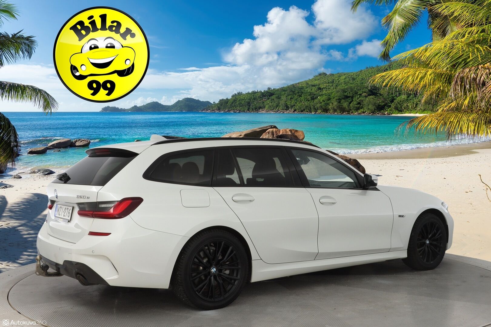 BMW 320 2022 G21 Touring 320e xDrive A Charged Edition M Sport - Edullisesti M-Sport! / 1.Om Suomi-auto / Adapt.Vakkari / Muistipenkki / Vetokoukku / Punaiset Sporttinahat / Comfort Access