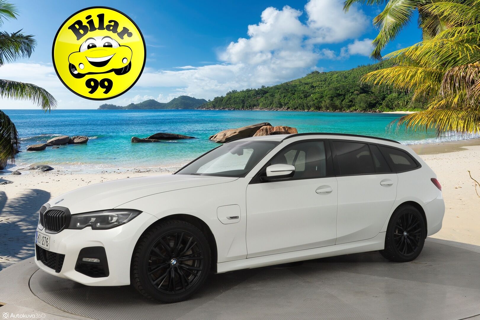 BMW 320 2022 G21 Touring 320e xDrive A Charged Edition M Sport - Edullisesti M-Sport! / 1.Om Suomi-auto / Adapt.Vakkari / Muistipenkki / Vetokoukku / Punaiset Sporttinahat / Comfort Access
