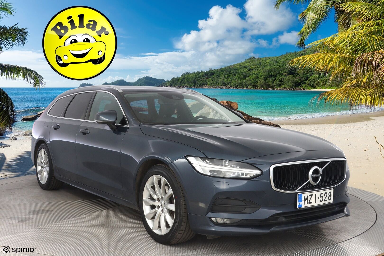 Volvo V90 2019 D4 AWD Inscription aut - ACC | Puolinahat | Koukku | Kahdet vanteet | Jakopää 2025 | Juuri huollettu - KORKO VAIN 3,99 %
