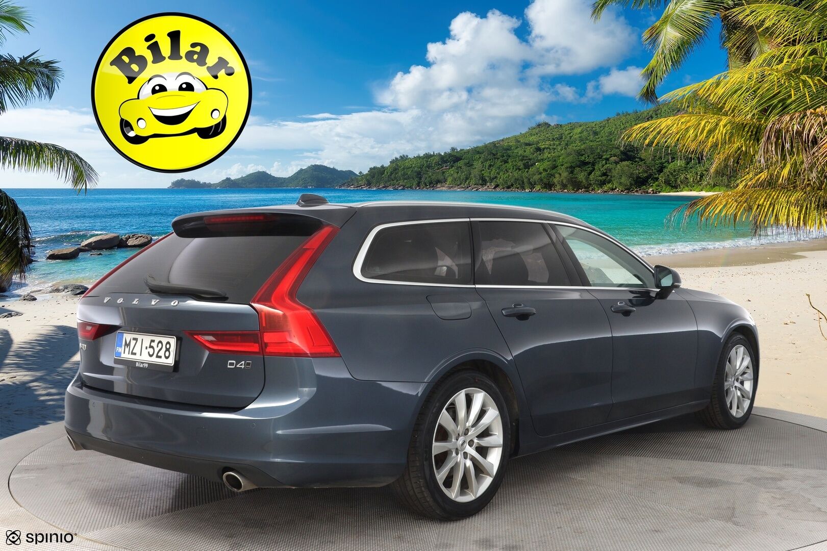 Volvo V90 2019 D4 AWD Inscription aut - ACC | Puolinahat | Koukku | Kahdet vanteet | Jakopää 2025 | Juuri huollettu - KORKO VAIN 3,99 %