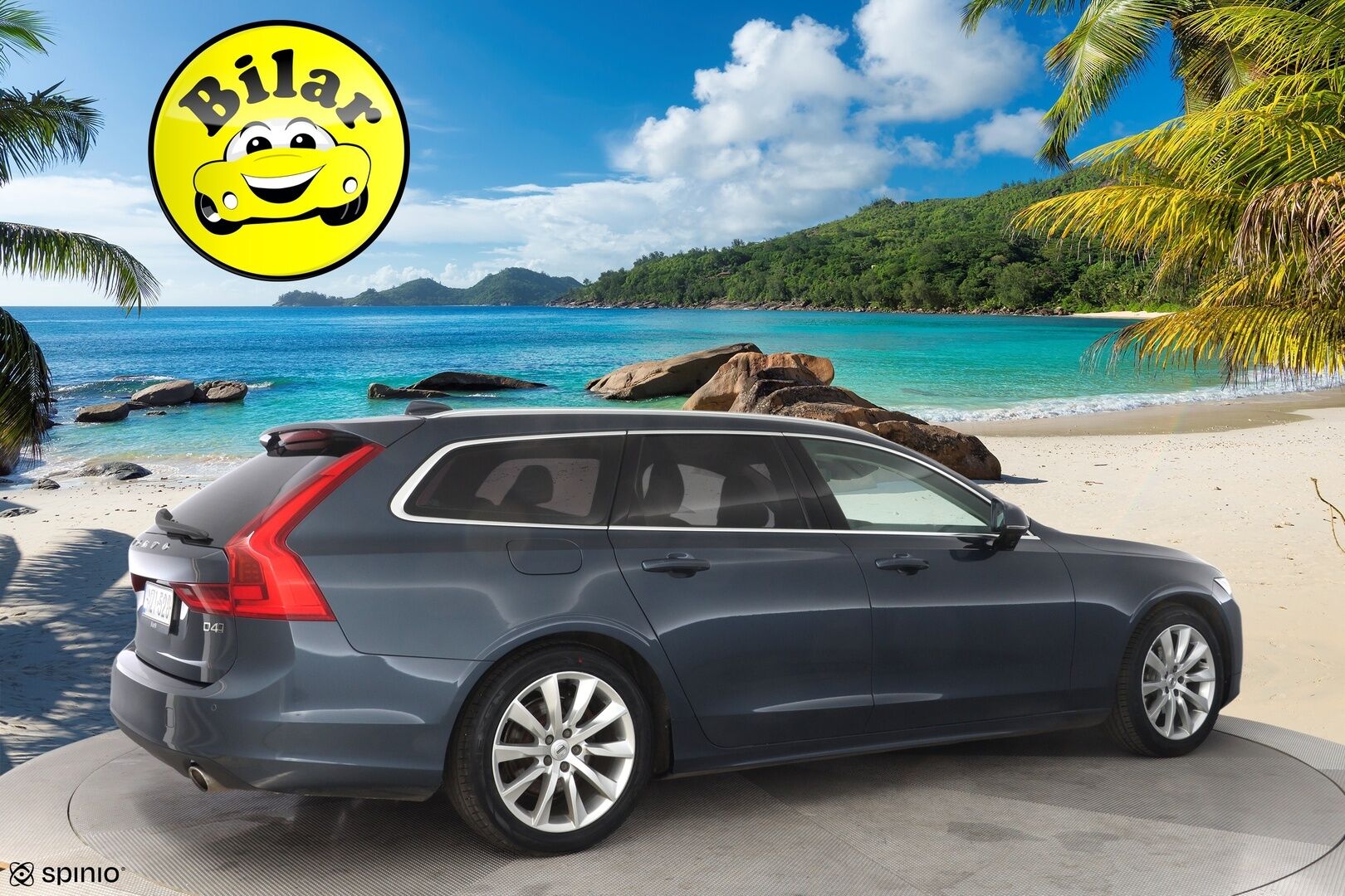 Volvo V90 2019 D4 AWD Inscription aut - ACC | Puolinahat | Koukku | Kahdet vanteet | Jakopää 2025 | Juuri huollettu - KORKO VAIN 3,99 %