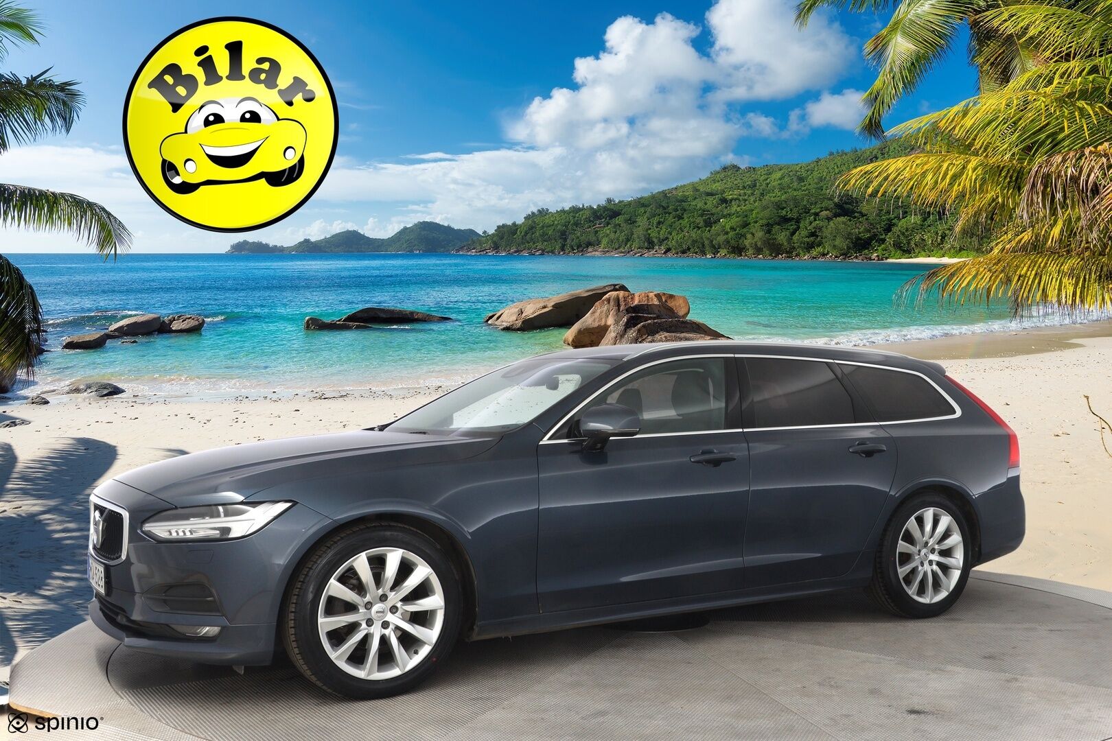 Volvo V90 2019 D4 AWD Inscription aut - ACC | Puolinahat | Koukku | Kahdet vanteet | Jakopää 2025 | Juuri huollettu - KORKO VAIN 3,99 %