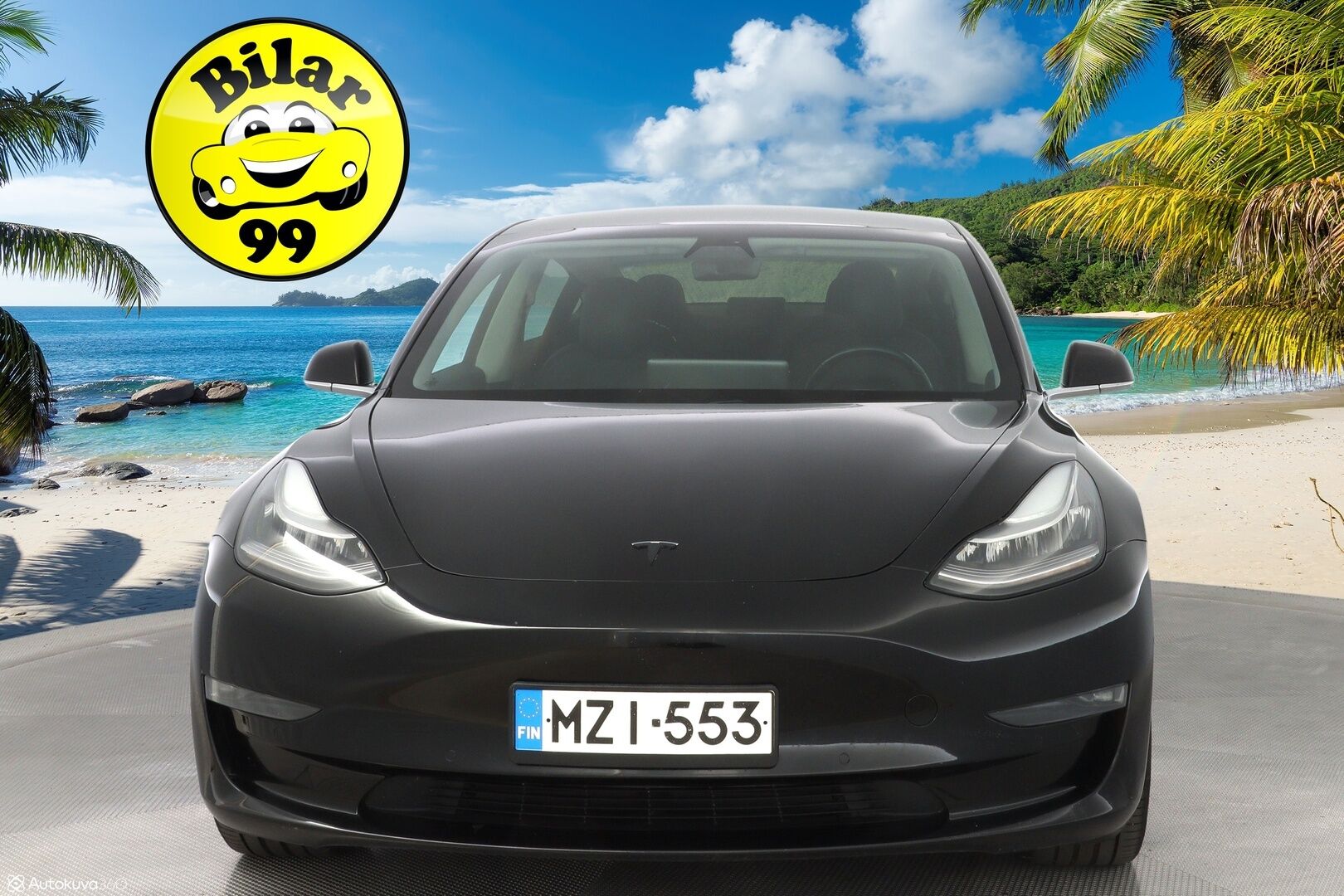 Tesla Model 3 2019 Long-Range Dual Motor AWD *Premium Audio / ACC / Lasikatto / Nahat* - Kahdet vanteet / Katsastus 03/2025 / Longrange / Neliveto