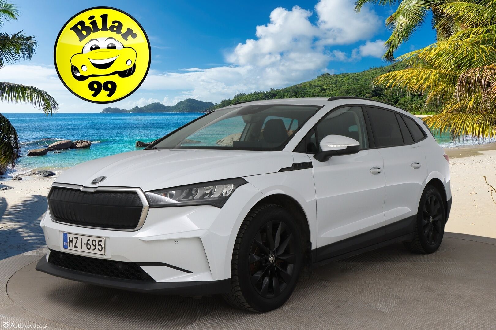 Skoda Enyaq 2022 60 iV - Lämpöpumppu / Suomi-auto / P-kamera / LED / Ambiente valaistus / Apple & Android