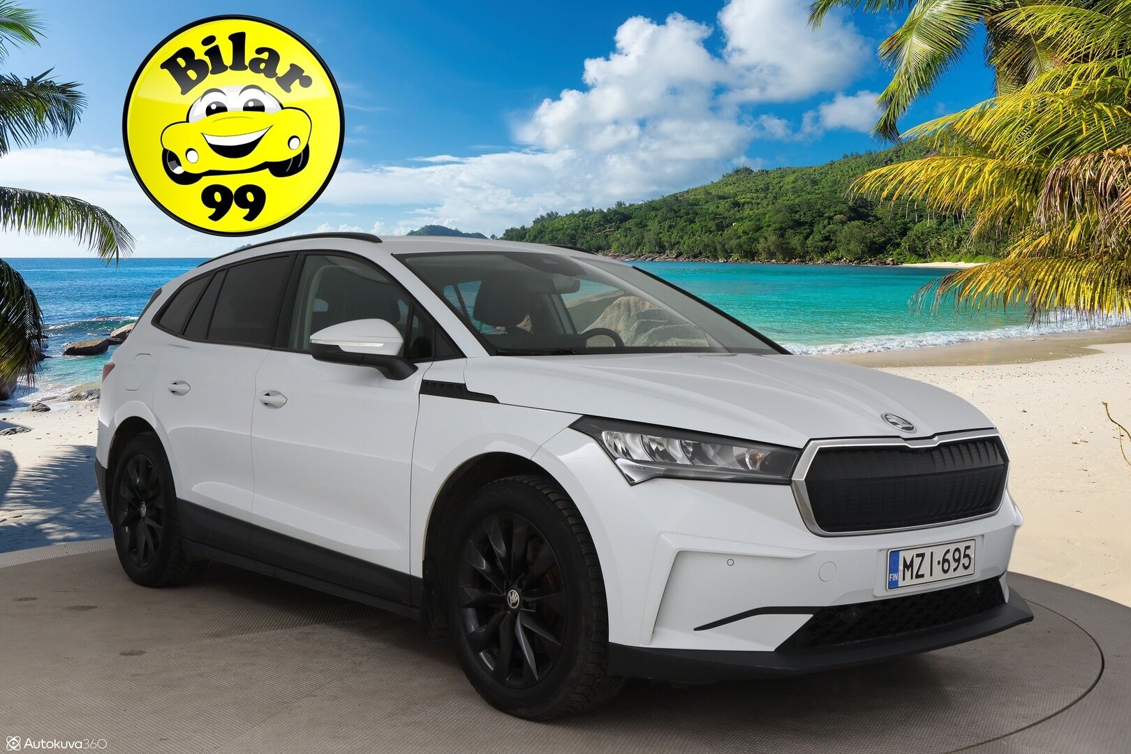 Skoda Enyaq 2022 60 iV - Lämpöpumppu / Suomi-auto / P-kamera / LED / Ambiente valaistus / Apple & Android