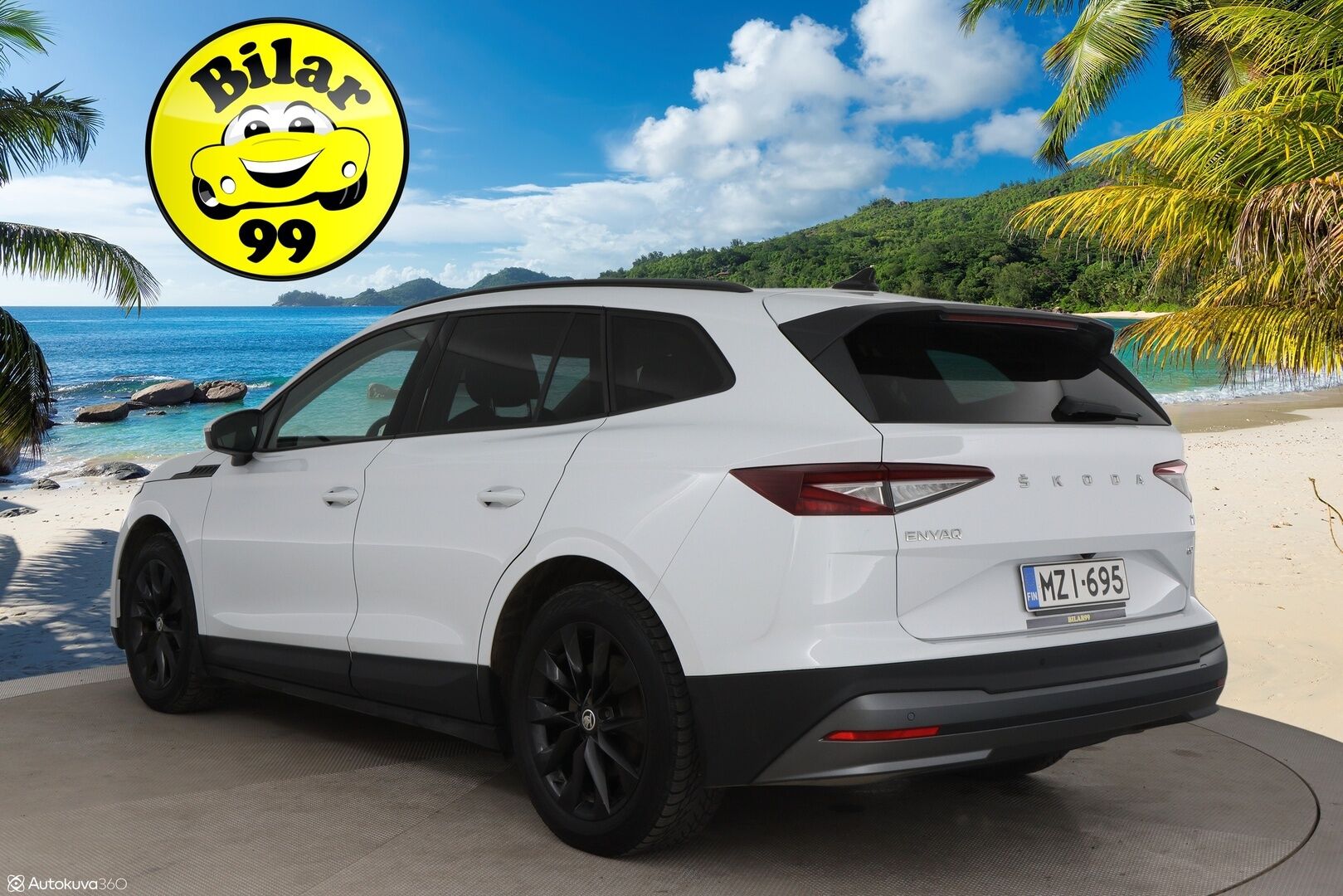 Skoda Enyaq 2022 60 iV - Lämpöpumppu / Suomi-auto / P-kamera / LED / Ambiente valaistus / Apple & Android