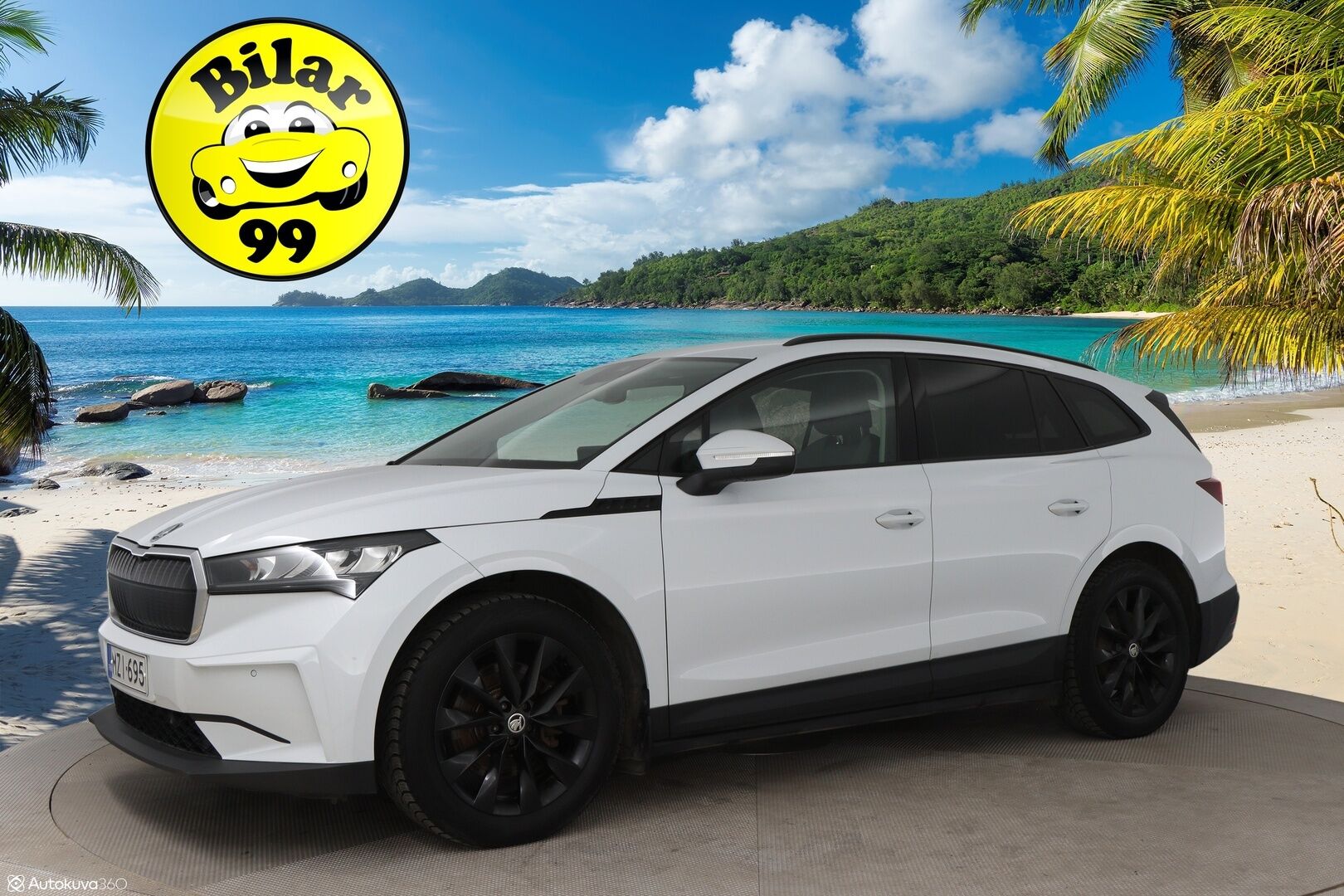 Skoda Enyaq 2022 60 iV - Lämpöpumppu / Suomi-auto / P-kamera / LED / Ambiente valaistus / Apple & Android