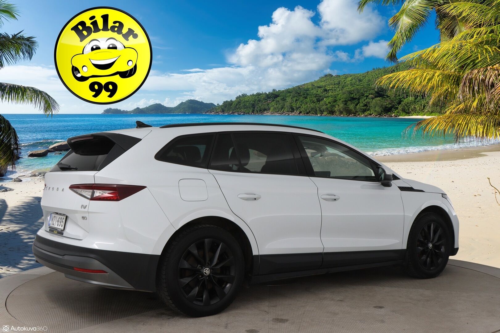 Skoda Enyaq 2022 60 iV - Lämpöpumppu / Suomi-auto / P-kamera / LED / Ambiente valaistus / Apple & Android
