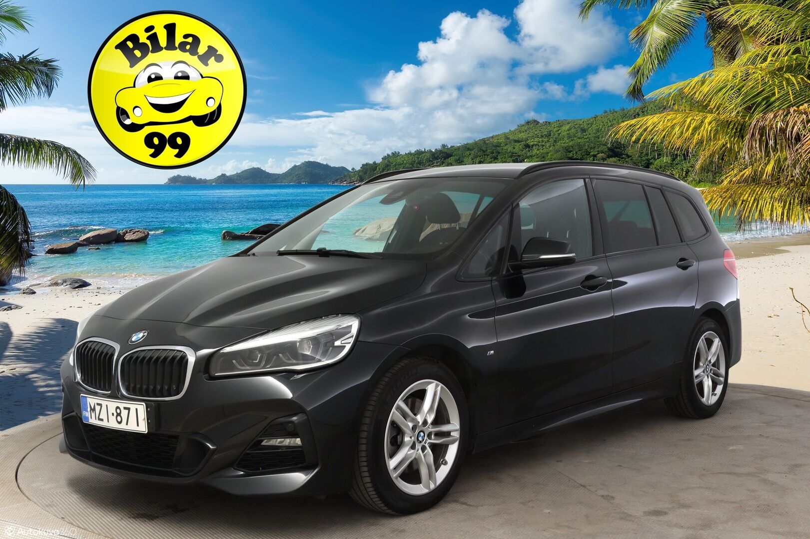 BMW 218 2021 218i Gran Tourer Farmari * P-Kamera / M-sport / 7-paikkainen / Sisätilan lämmitin / Vakkari / Vetokoukku / Applecarplay * - Siisti / 7-Paikkainen / 2xrenkaat / Hyvin huollettu 