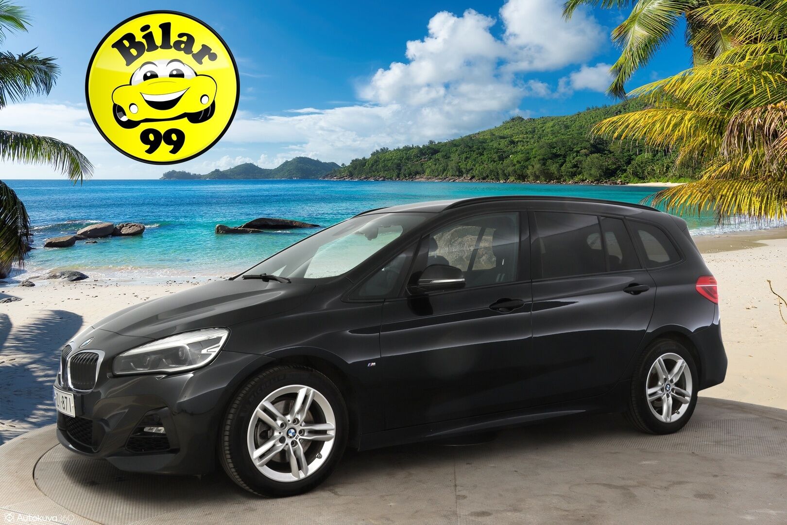 BMW 218 2021 218i Gran Tourer Farmari * P-Kamera / M-sport / 7-paikkainen / Sisätilan lämmitin / Vakkari / Vetokoukku / Applecarplay * - Siisti / 7-Paikkainen / 2xrenkaat / Hyvin huollettu 