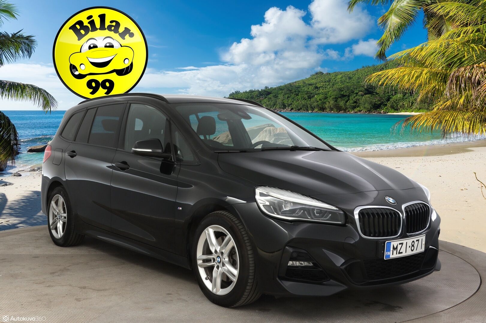 BMW 218 2021 218i Gran Tourer Farmari * P-Kamera / M-sport / 7-paikkainen / Sisätilan lämmitin / Vakkari / Vetokoukku / Applecarplay * - Siisti / 7-Paikkainen / 2xrenkaat / Hyvin huollettu 