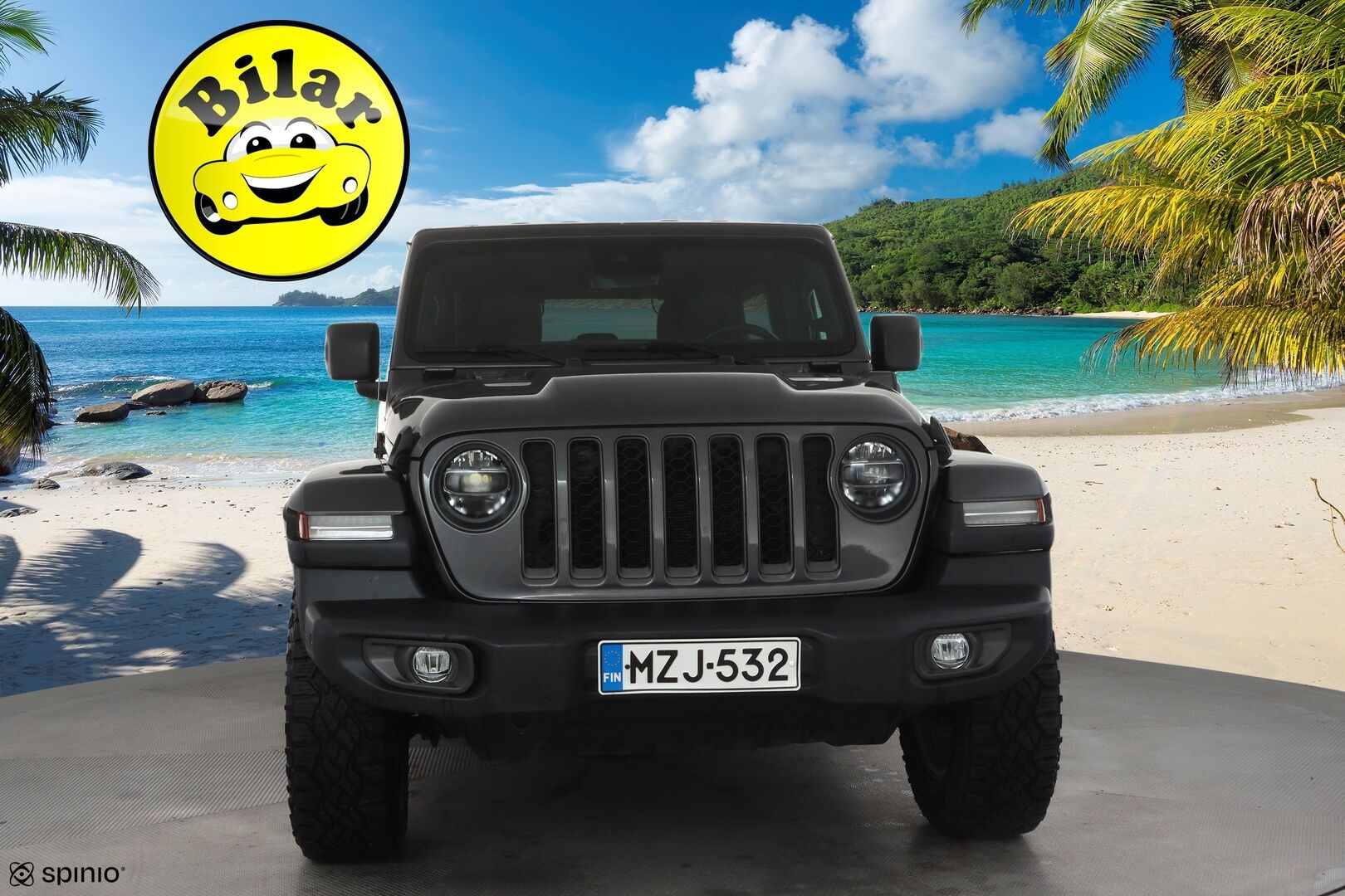 Jeep Wrangler 2021 Sahara 2.0 PHEV AT8 4x4 - | ACC | Koukku | Irroitettava katto | P.Kamera | Nahat | LED | Apple&Android | 1.Om Suomi-auto | Kahdet Renkaat |