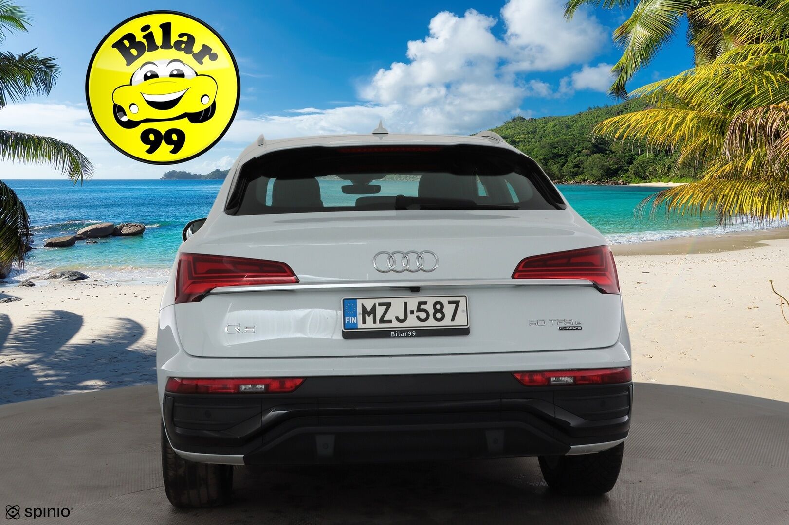 Audi Q5 2021 Q5 Sportback 50 TFSI e S-Line * ACC / Ilma-alusta / P.kamera / LED / Koukku / Sporttipenkit / Digimittaristo * - 1.Om Suomi-auto / Kahdet renkaat aluvanteilla / Merkkihuollettu - Osta nyt, maksa vasta ensi vuonna