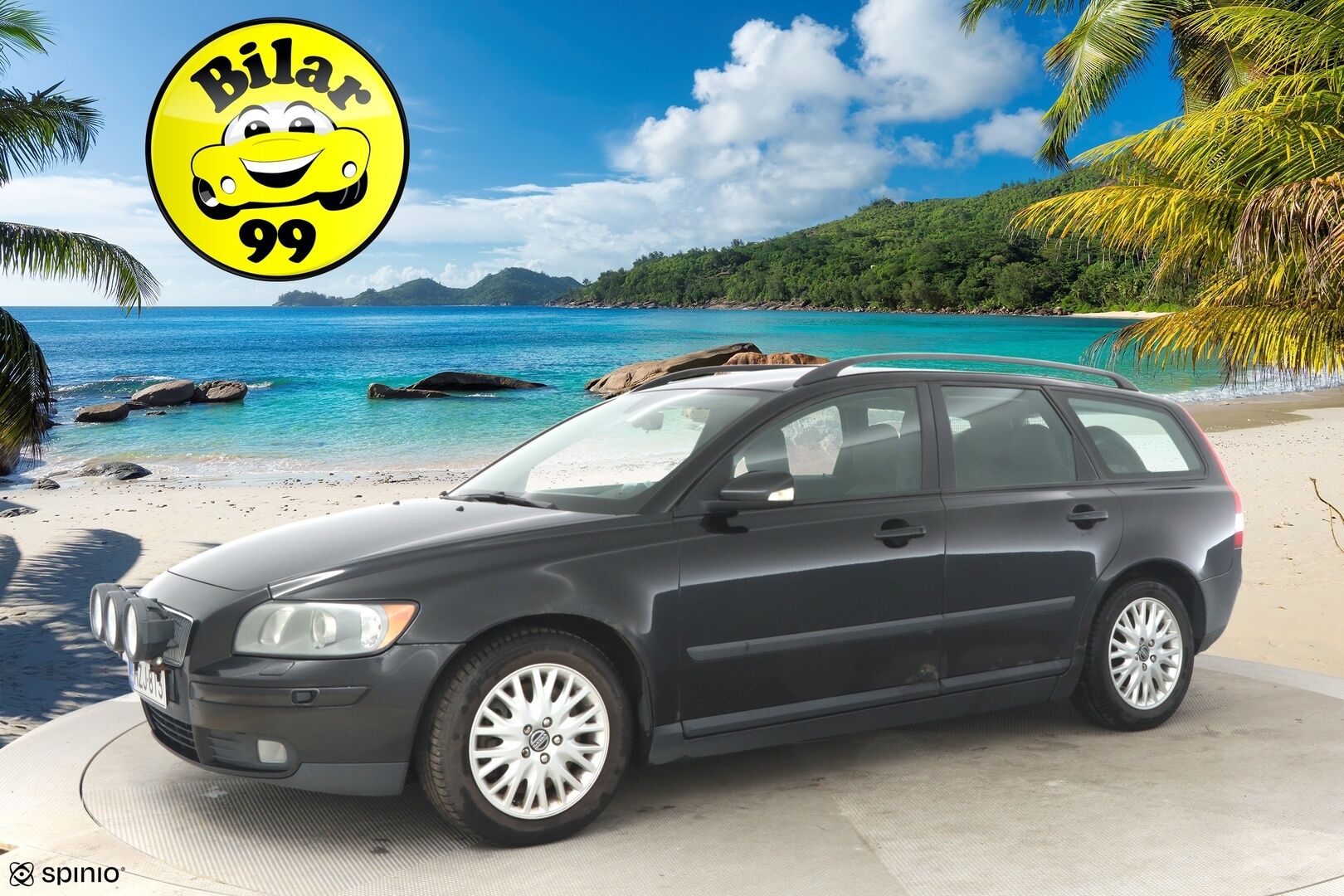 Volvo V50 2005 2.5 T5 Kinetic *Myydään Huutokaupat.com*  *Vakkari / 2x Renkaat / Lisäpitkät* - *Myydään Huutokaupat.com*