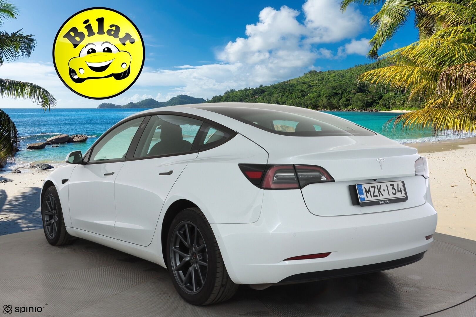 Tesla Model 3 2021 Standard Range Plus - | ILP | Lasikatto | ACC | P.kamera | Matrix-LED | Muistipenkki | Premium Speakers | Navi | Kaistavahti | Keyless | Suomi-auto | 