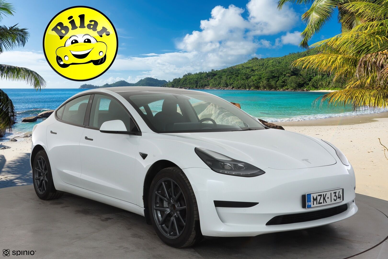 Tesla Model 3 2021 Standard Range Plus - | ILP | Lasikatto | ACC | P.kamera | Matrix-LED | Muistipenkki | Premium Speakers | Navi | Kaistavahti | Keyless | Suomi-auto | 