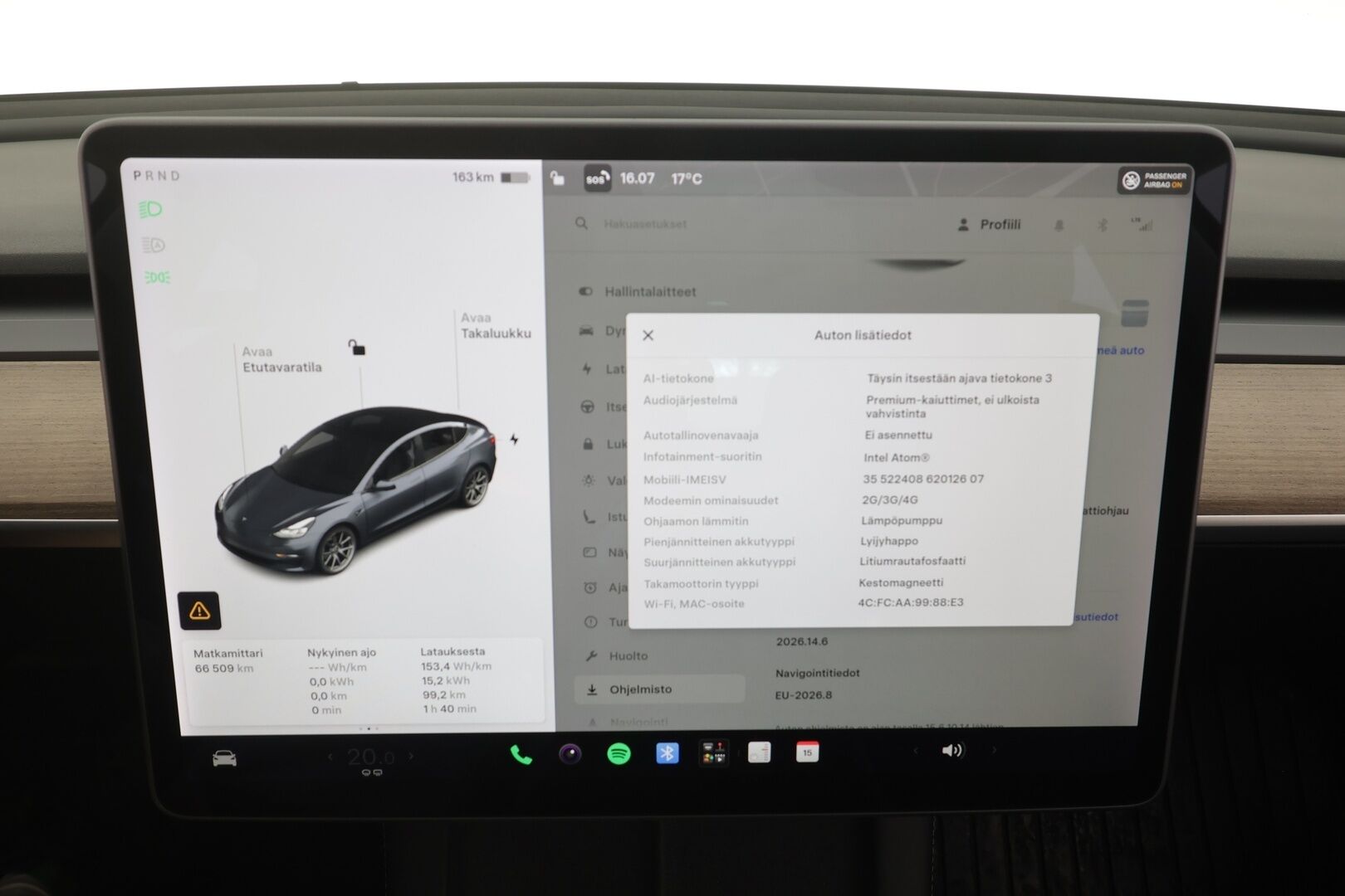 Tesla Model 3 2021 Standard Range Plus - | ILP | Lasikatto | ACC | Matrix-LED | P.Kamera | Muistipenkki | Navi | Kaistavahti | Keyless | 1-om Suomi-auto | Kahdet renkaat |
