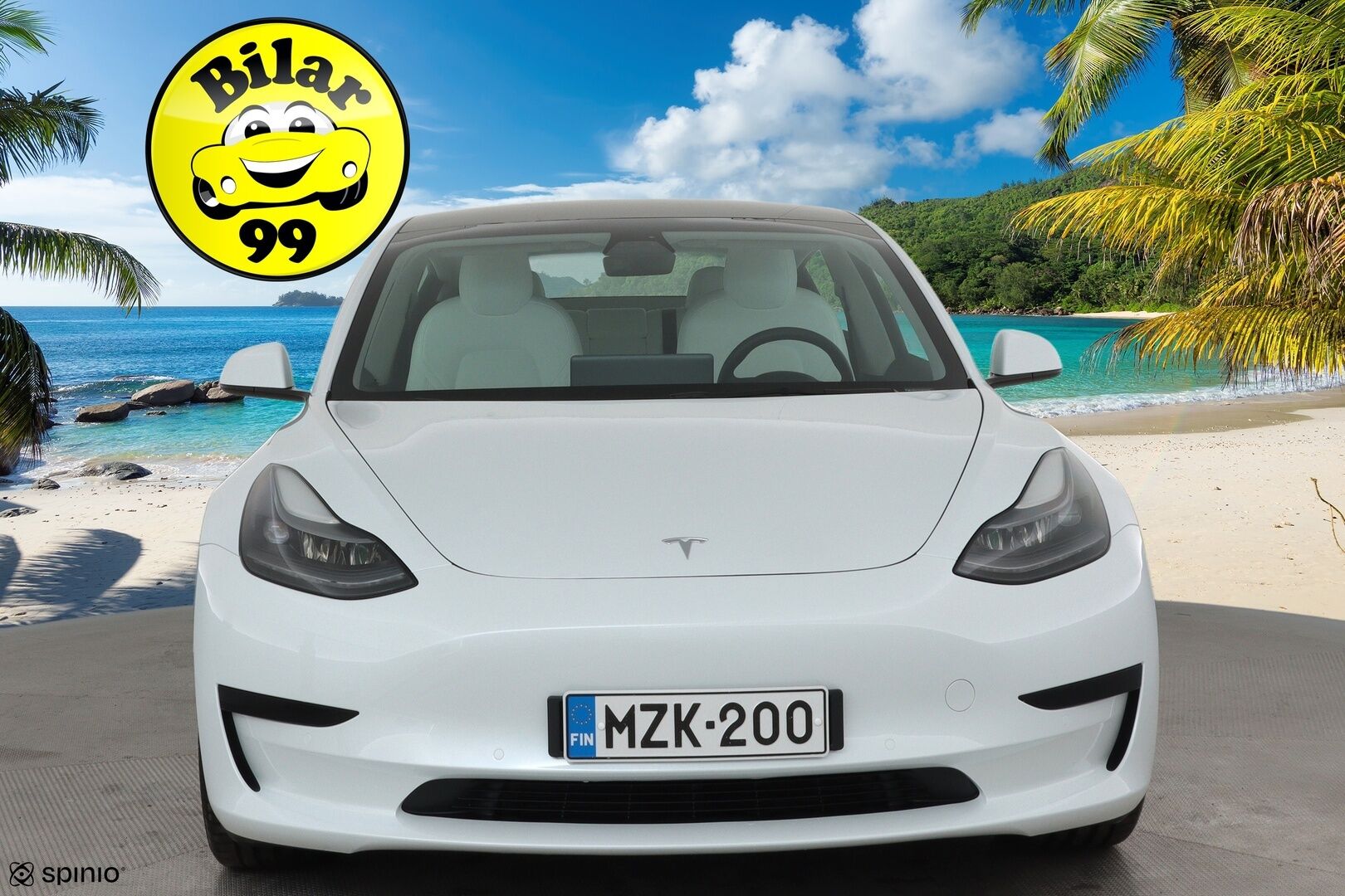 Tesla Model 3 2021 Standard Range Plus **Lasikatto / Lämpöpumppu / Adapt.Vakkari / Matrix-LED / P.kamera / Navi / Kaistavahti / Keyless** - 1-om Suomi-auto / 2x Latauskaapelit / Kahdet Renkaat