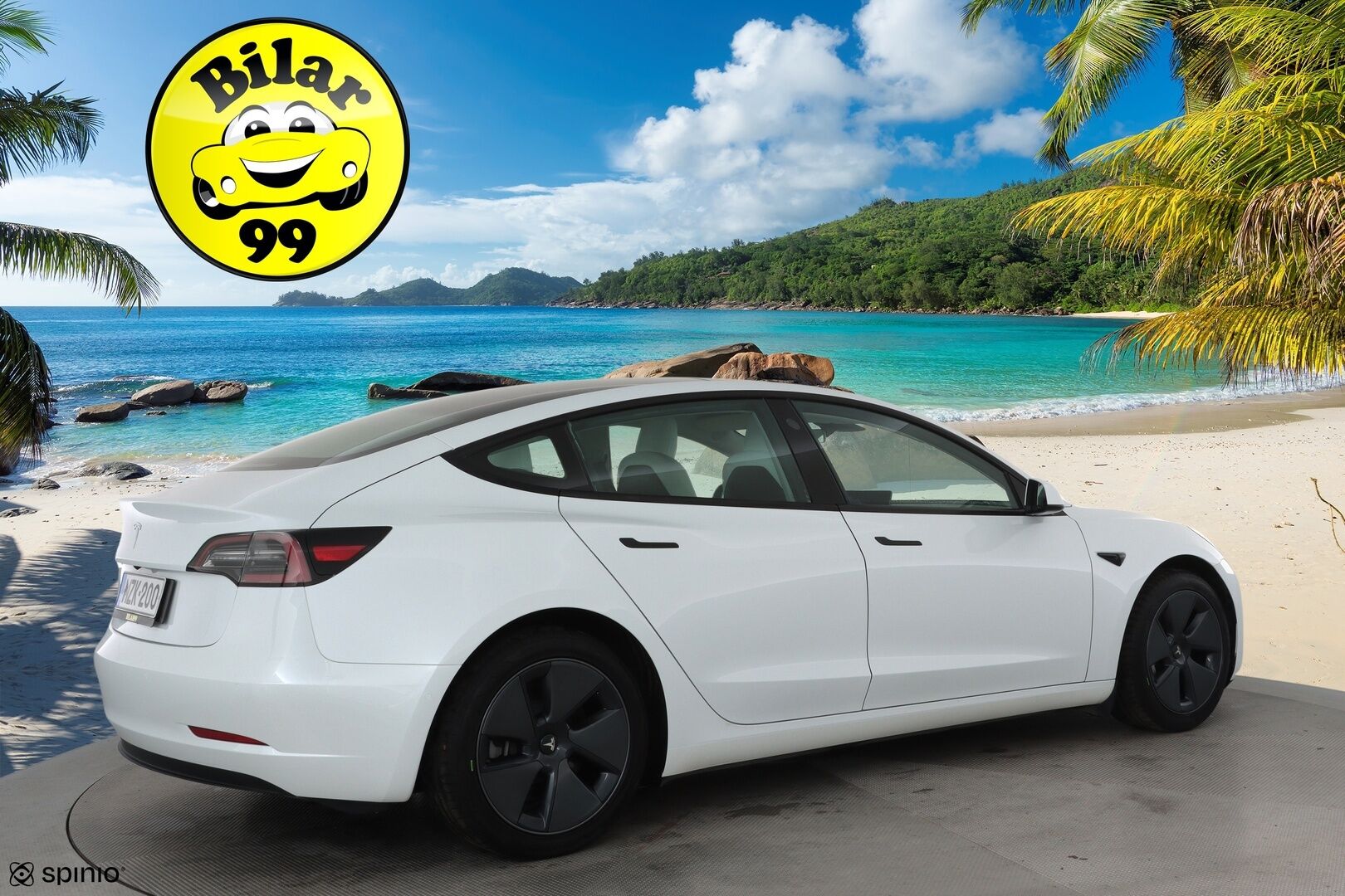 Tesla Model 3 2021 Standard Range Plus **Lasikatto / Lämpöpumppu / Adapt.Vakkari / Matrix-LED / P.kamera / Navi / Kaistavahti / Keyless** - 1-om Suomi-auto / 2x Latauskaapelit / Kahdet Renkaat