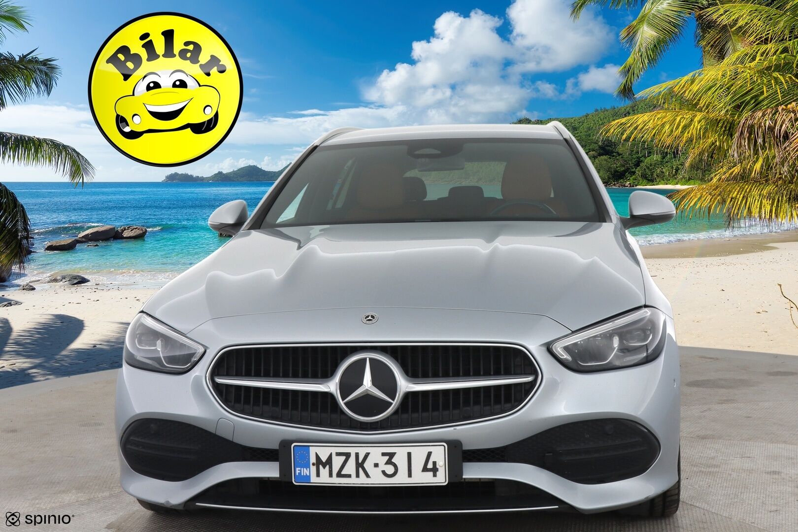 Mercedes-Benz C 2023 180 T A Business - Vakkari | Ruskeat nahat | Lohko ja sisälämppäri | Sähköpenkit 
