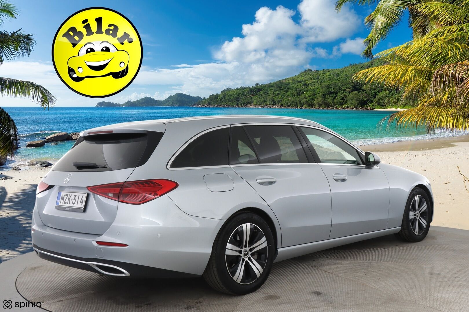 Mercedes-Benz C 2023 180 T A Business - Vakkari | Ruskeat nahat | Lohko ja sisälämppäri | Sähköpenkit 