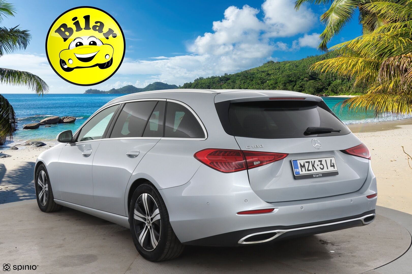 Mercedes-Benz C 2023 180 T A Business - Vakkari | Ruskeat nahat | Lohko ja sisälämppäri | Sähköpenkit 