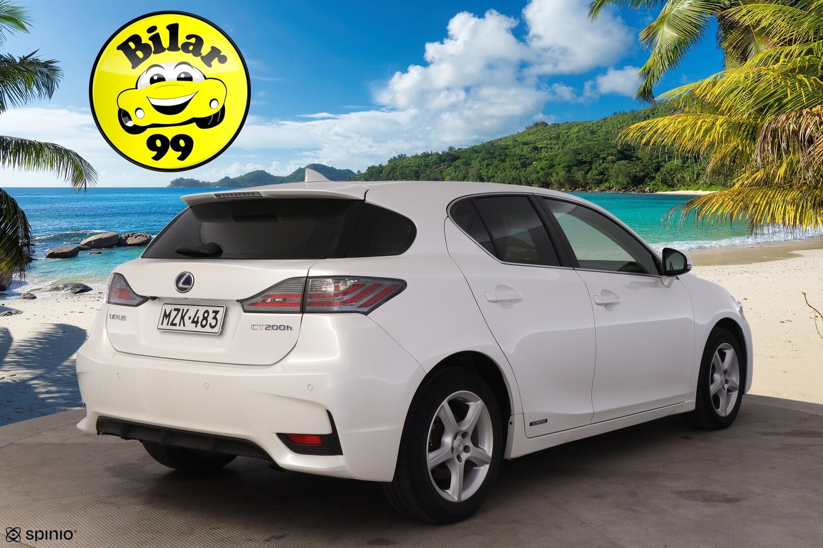 Lexus CT 2017 LEXUS CT200H Executive *Nahkasisusta / Vakionopeudensäädin / P.kamera* - Hyvin huollettu, siisti ja taloudellinen! 