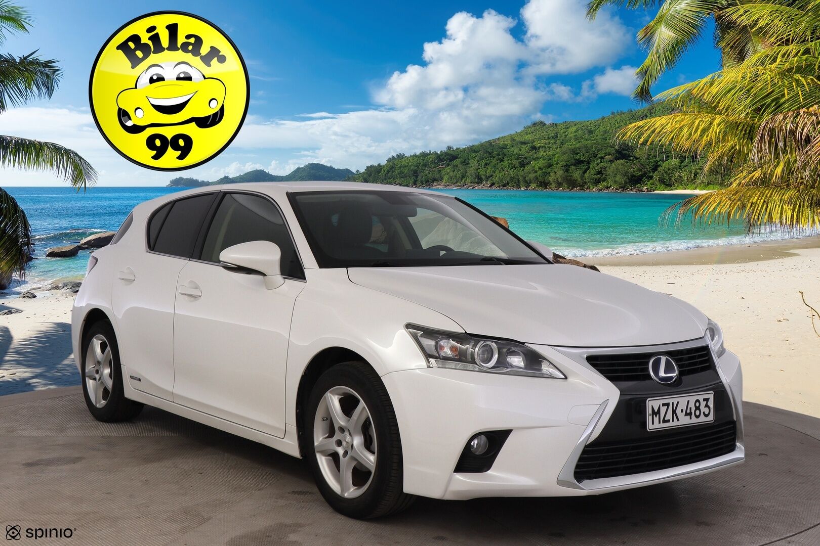 Lexus CT 2017 LEXUS CT200H Executive *Nahkasisusta / Vakionopeudensäädin / P.kamera* - Hyvin huollettu, siisti ja taloudellinen! 