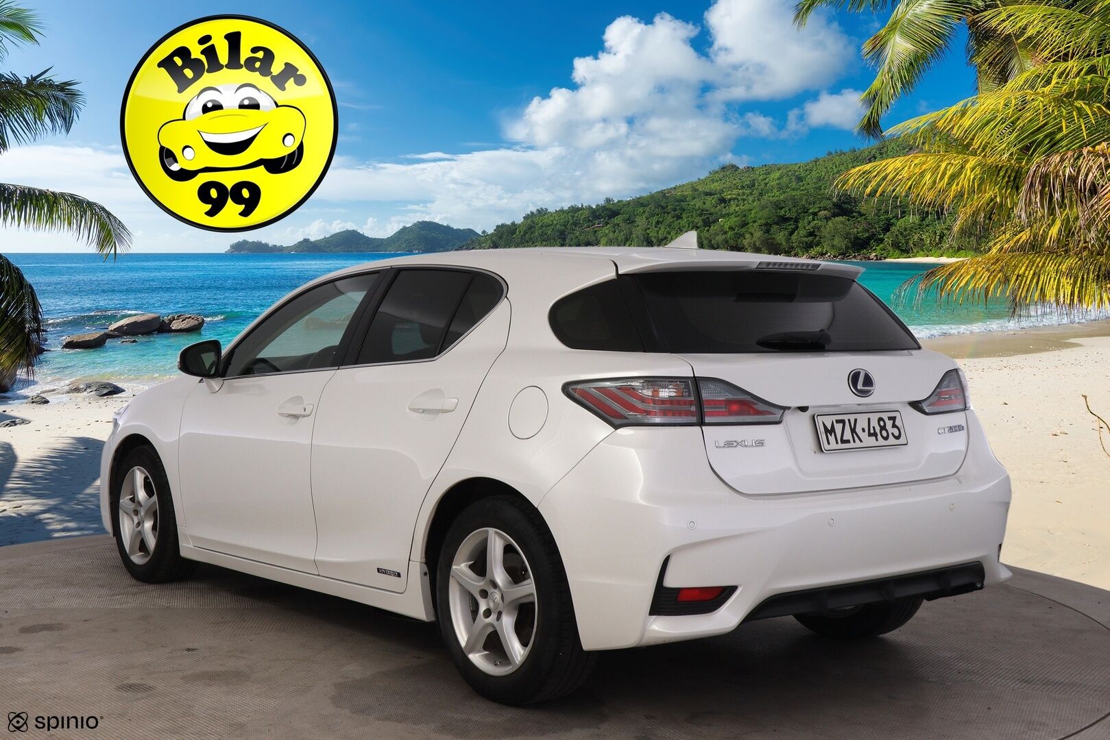 Lexus CT 2017 LEXUS CT200H Executive *Nahkasisusta / Vakionopeudensäädin / P.kamera* - Hyvin huollettu, siisti ja taloudellinen! 