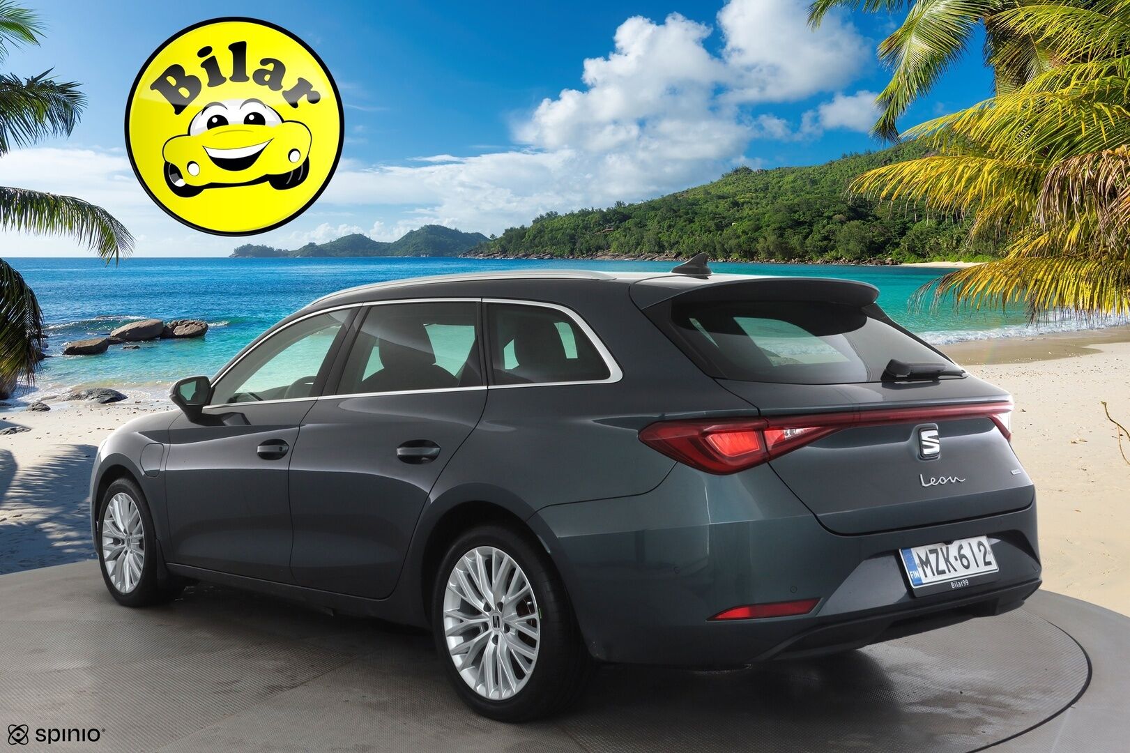 Seat Leon Sportstourer 2022 1,4 PHEV 204 eHybrid Xcellence DSG - | ACC | LED | Kamera | Navi | Apple&Android | Kaistavahti | Keyless | Akku kuntotarkastettu | Kahdet Seatin vanteet | Merkkihuollottu | 1-om Suomi-auto