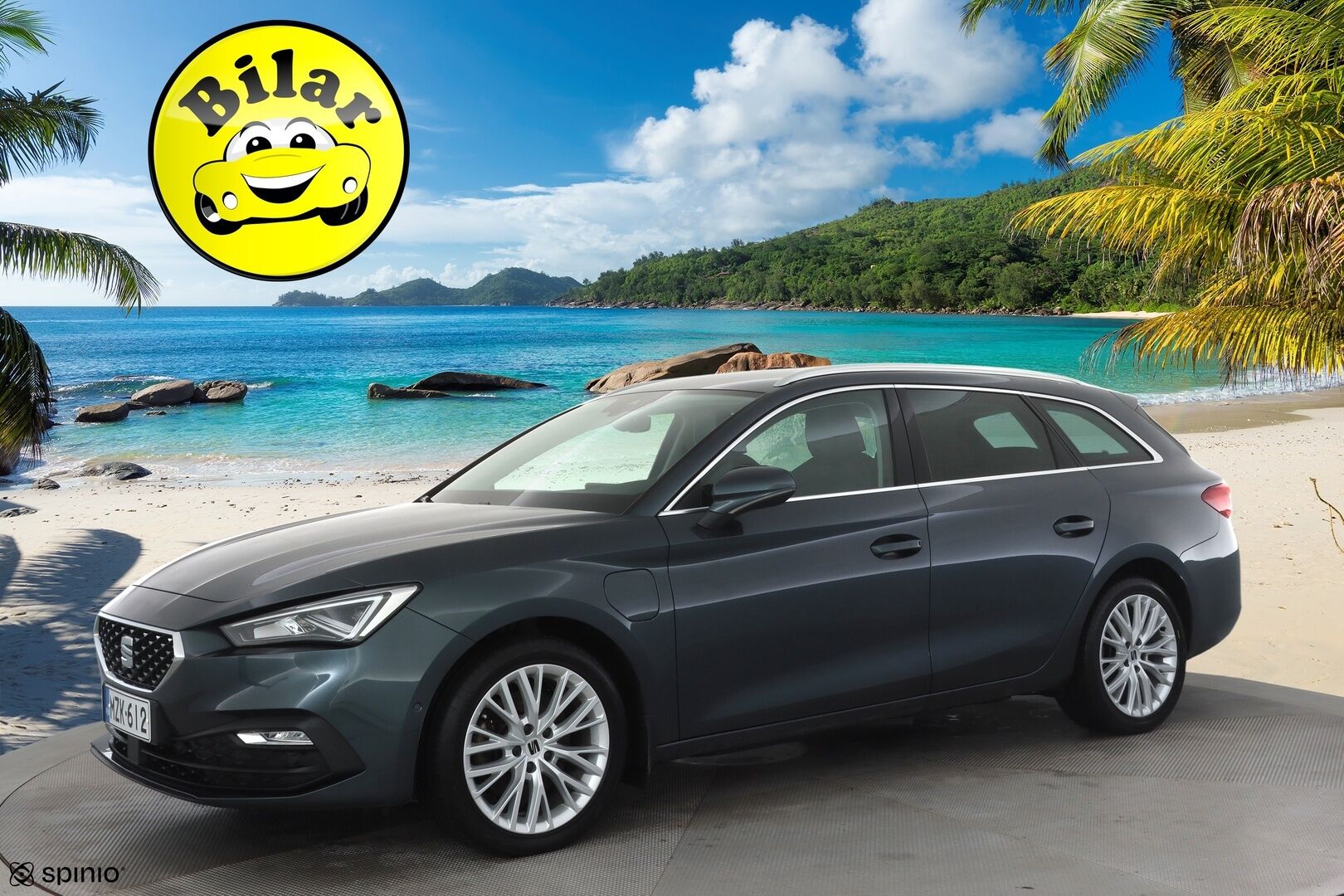 Seat Leon Sportstourer 2022 1,4 PHEV 204 eHybrid Xcellence DSG - | ACC | LED | Kamera | Navi | Apple&Android | Kaistavahti | Keyless | Akku kuntotarkastettu | Kahdet Seatin vanteet | Merkkihuollottu | 1-om Suomi-auto