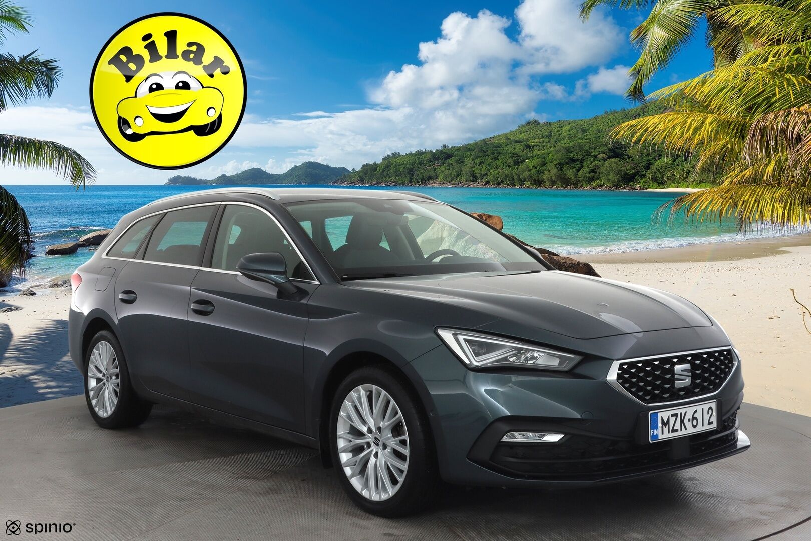 Seat Leon Sportstourer 2022 1,4 PHEV 204 eHybrid Xcellence DSG - | ACC | LED | Kamera | Navi | Apple&Android | Kaistavahti | Keyless | Akku kuntotarkastettu | Kahdet Seatin vanteet | Merkkihuollottu | 1-om Suomi-auto