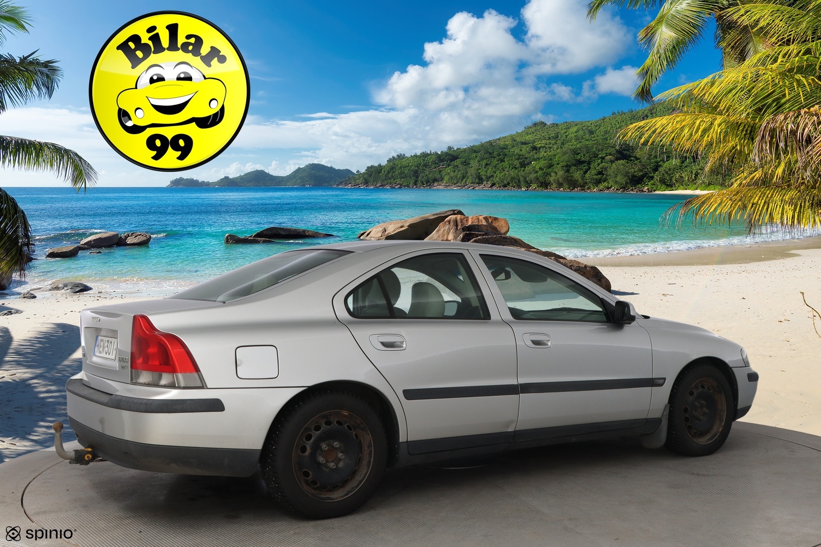 Volvo S60 2001 S60 SEDAN 2.4 TURBO AUTOMATIC *-YritysOutlet - Myydään vain yrityksille* - *Vetokoukku / Vakkari / Nahkasisusta / 2x-renkaat / Katsastus 07/2026!* -YritysOutlet - Myydään vain yrityksille