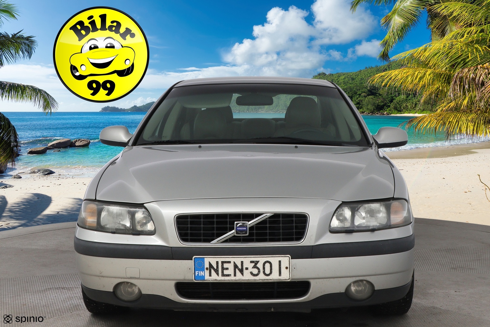 Volvo S60 2001 S60 SEDAN 2.4 TURBO AUTOMATIC *-YritysOutlet - Myydään vain yrityksille* - *Vetokoukku / Vakkari / Nahkasisusta / 2x-renkaat / Katsastus 07/2026!* -YritysOutlet - Myydään vain yrityksille