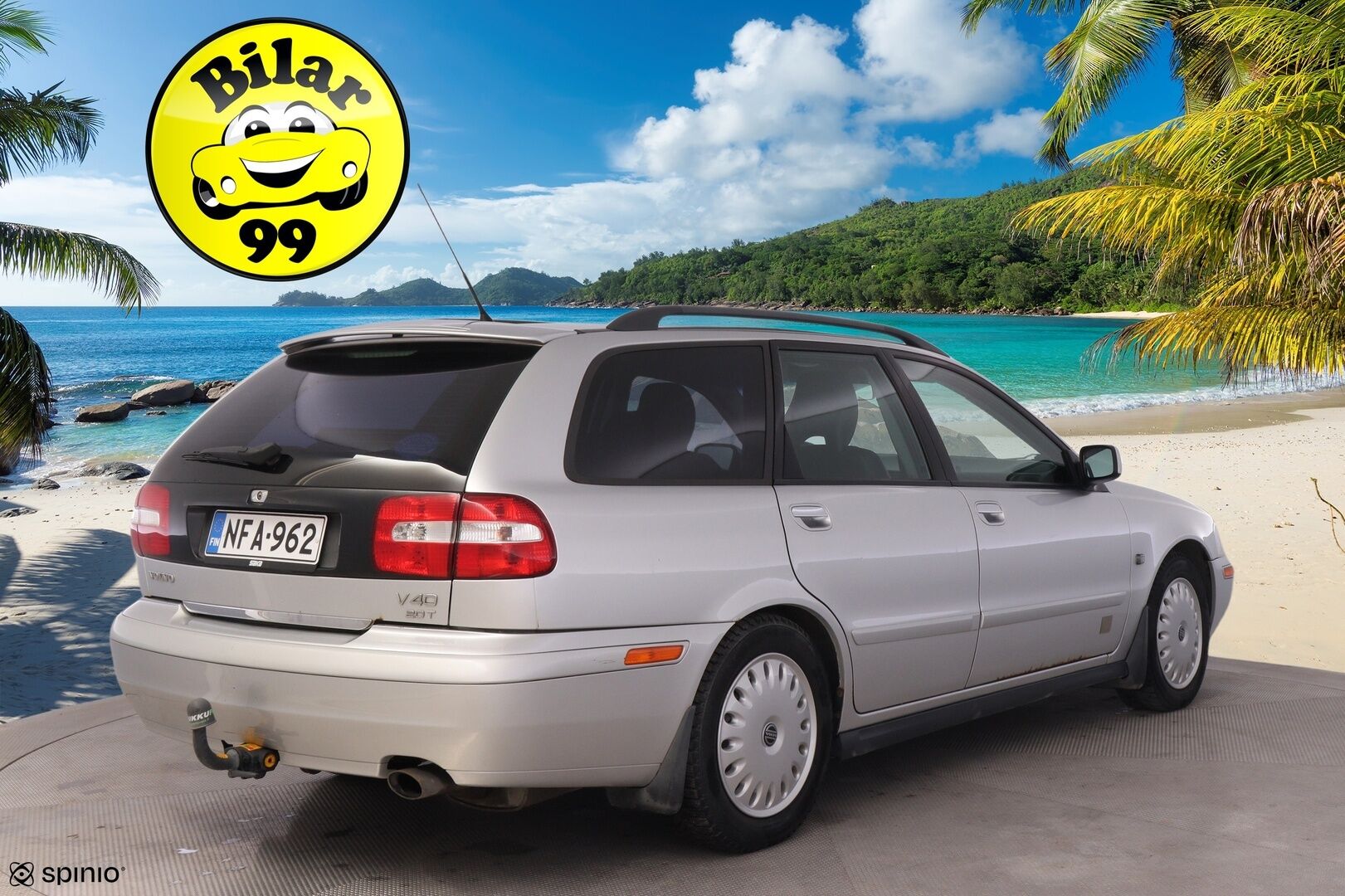 Volvo V40 2002 Sportswagon 2,0T A Business - YritysOutlet - Myydään vain yrityksille - *Nahat / Vakkari / Ilmastointi*