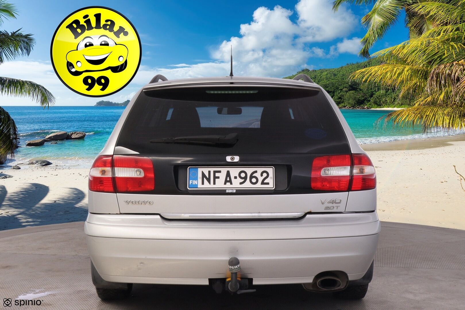 Volvo V40 2002 Sportswagon 2,0T A Business - YritysOutlet - Myydään vain yrityksille - *Nahat / Vakkari / Ilmastointi*