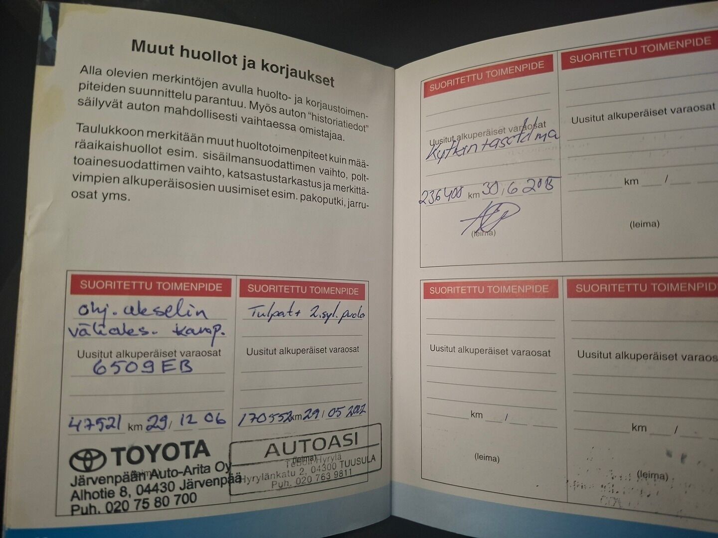 Toyota Avensis 2004 1,8 VVT-i Linea Terra Wagon * YritysOutlet - Myydään vain yrityksille / Heti ajoon / Pitkä leima! - YritysOutlet - Myydään vain yrityksille / Leimaa 10/2026