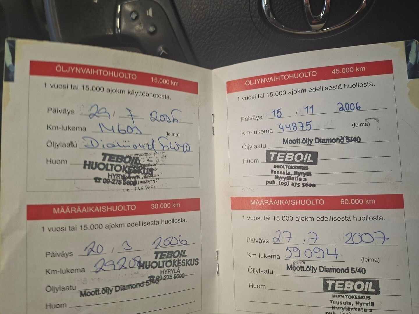 Toyota Avensis 2004 1,8 VVT-i Linea Terra Wagon * YritysOutlet - Myydään vain yrityksille / Heti ajoon / Pitkä leima! - YritysOutlet - Myydään vain yrityksille / Leimaa 10/2026