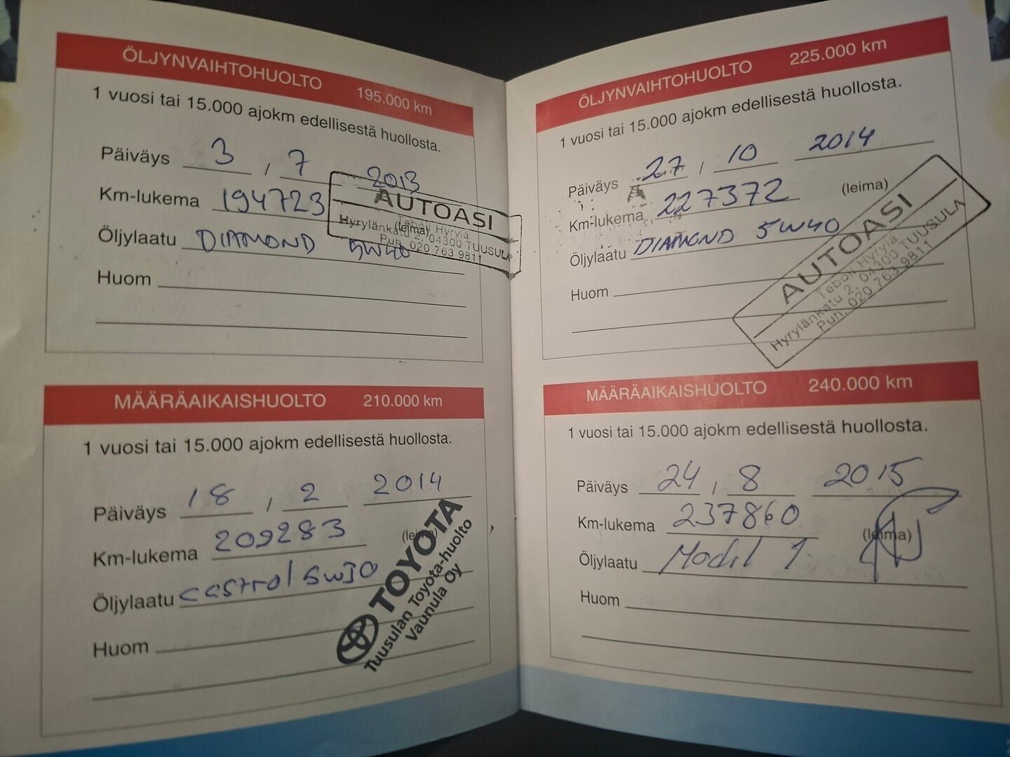 Toyota Avensis 2004 1,8 VVT-i Linea Terra Wagon * YritysOutlet - Myydään vain yrityksille / Heti ajoon / Pitkä leima! - YritysOutlet - Myydään vain yrityksille / Leimaa 10/2026