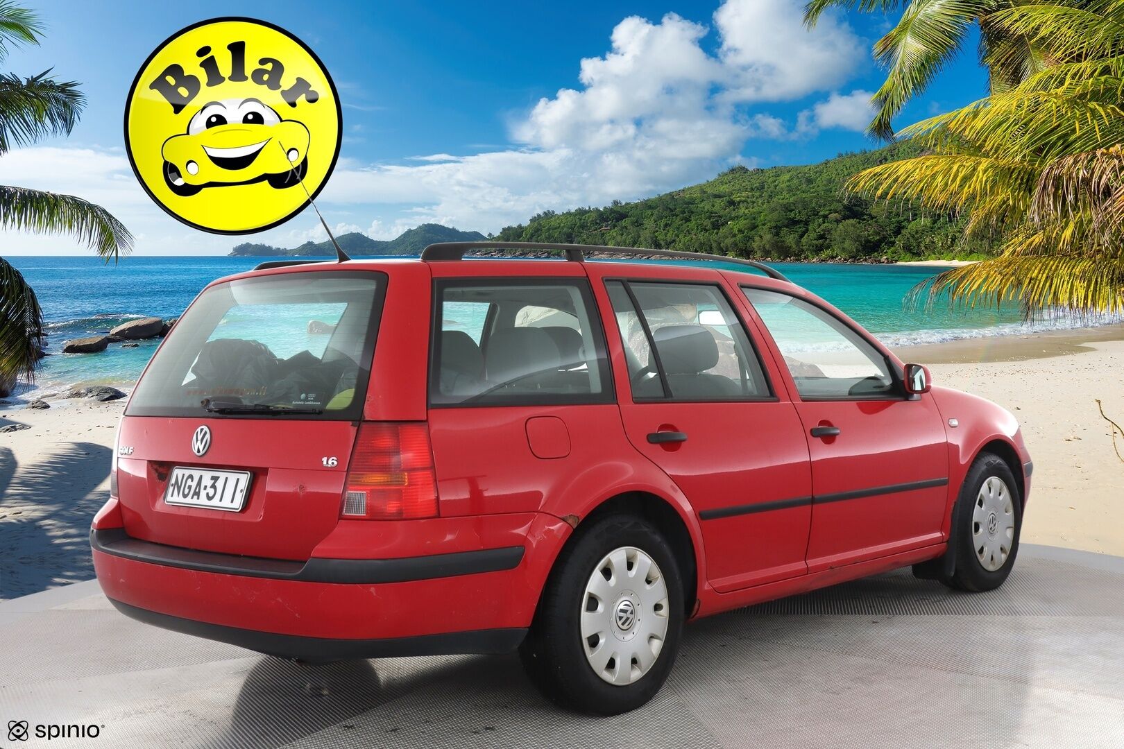 Volkswagen Golf Variant 2004 5D GOLF VARIANT 1.6-1J/250 - *Myydään vain Huutokaupat.comissa*
