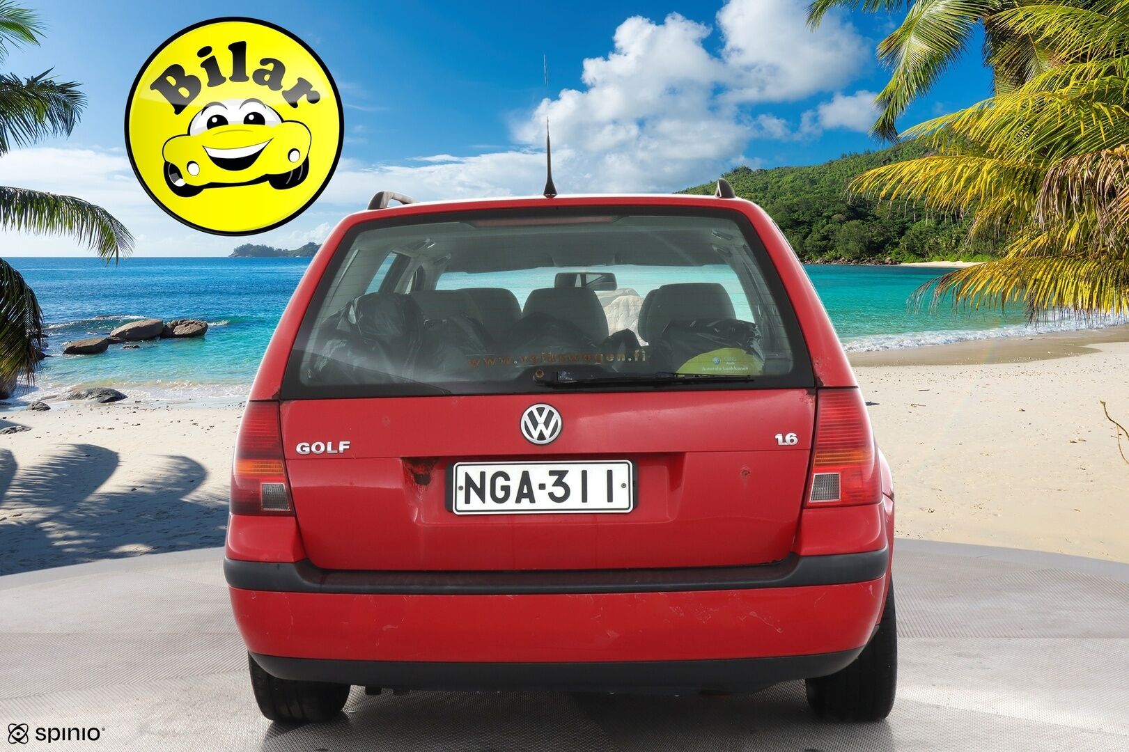 Volkswagen Golf Variant 2004 5D GOLF VARIANT 1.6-1J/250 - *Myydään vain Huutokaupat.comissa*